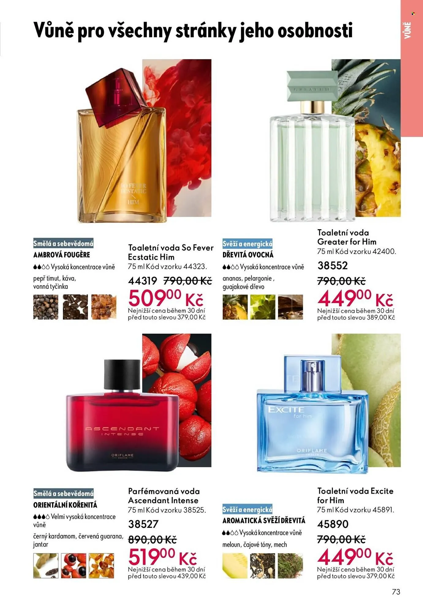 Oriflame leták - 22. října 11. listopadu 2025 - Page 73