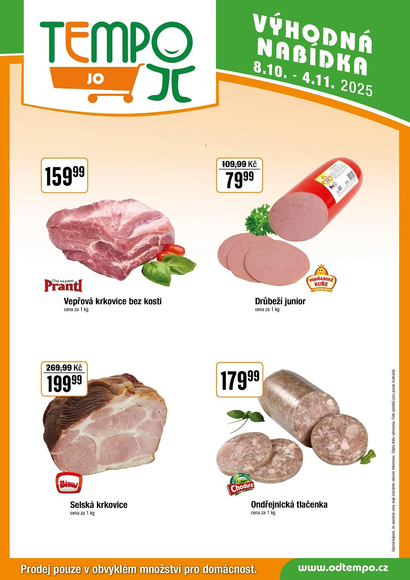 TEMPO leták - 8. října 4. listopadu 2025 - Page 3