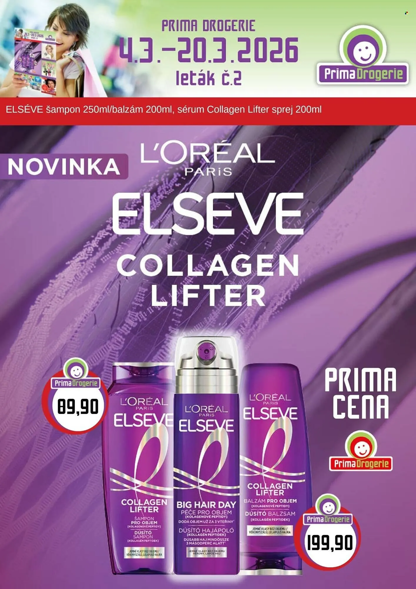 Prima Drogerie leták - 4. března 20. března 2026 - Page 1