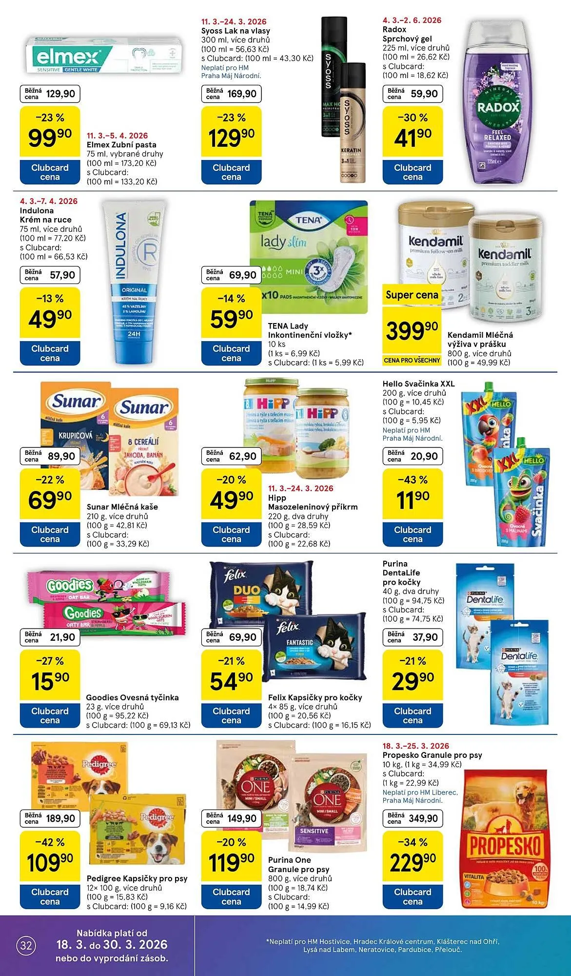 Tesco leták - 18. března 24. března 2026 - Page 32