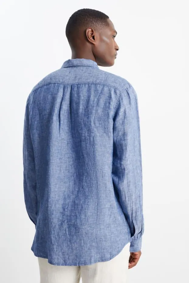 Lněná košile - regular fit - kent