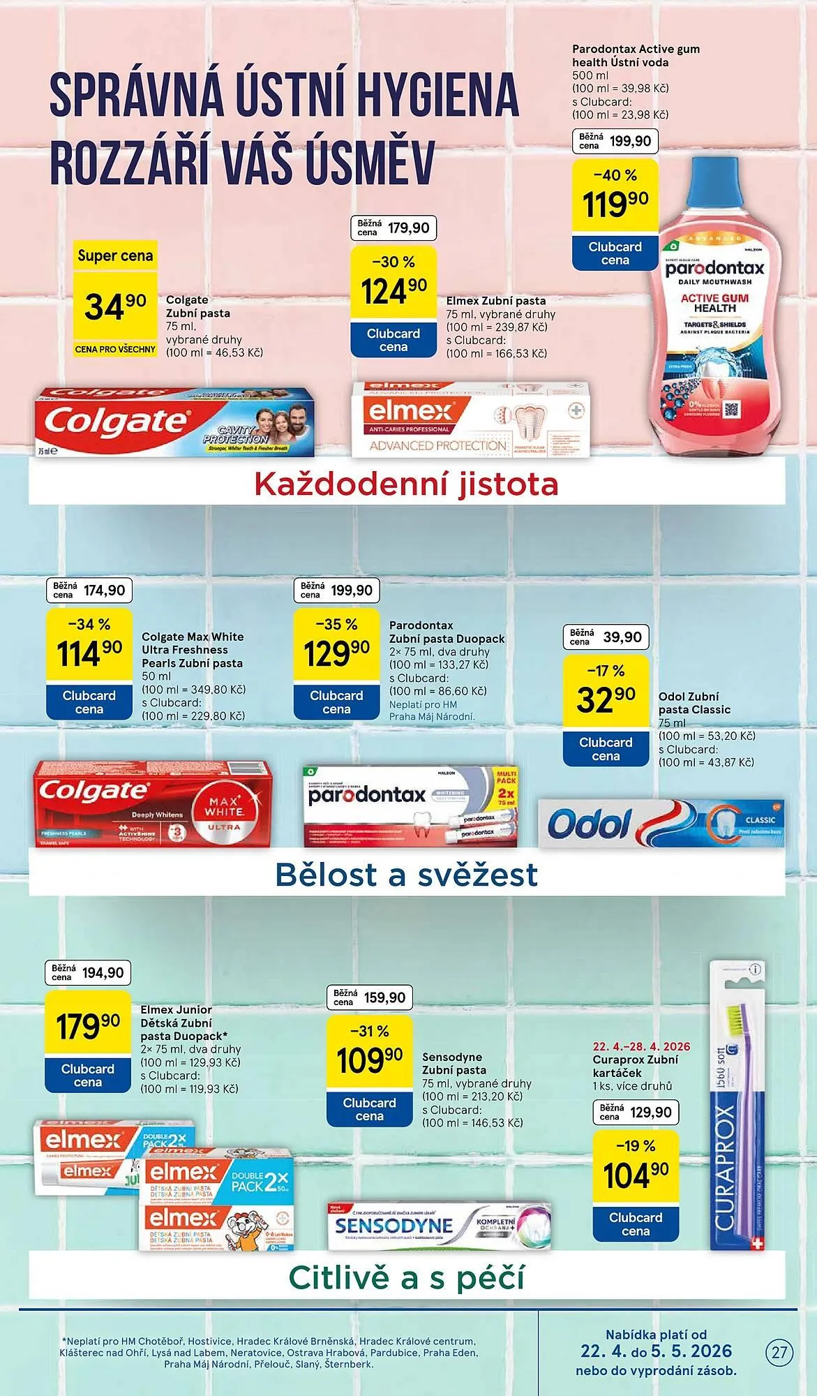 Tesco leták - 22. dubna 28. dubna 2026 - Page 27