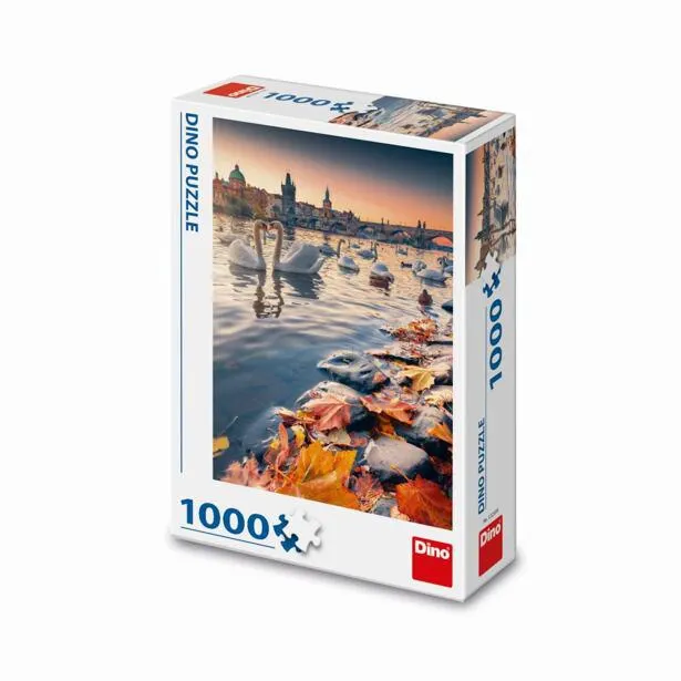 Dino LABUTĚ NA VLTAVĚ 1000 Puzzle
