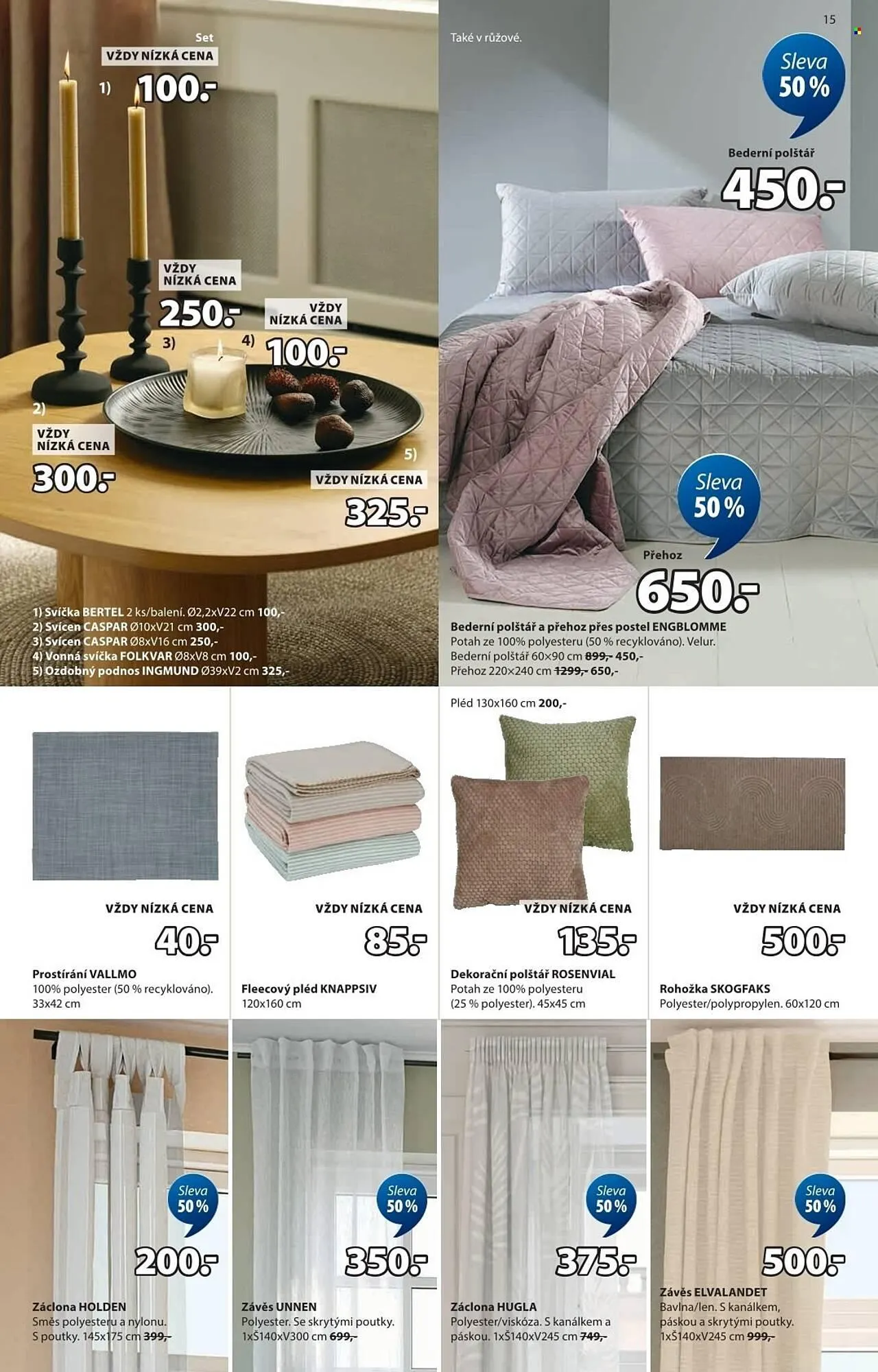 JYSK leták - 20. října 23. listopadu 2025 - Page 15