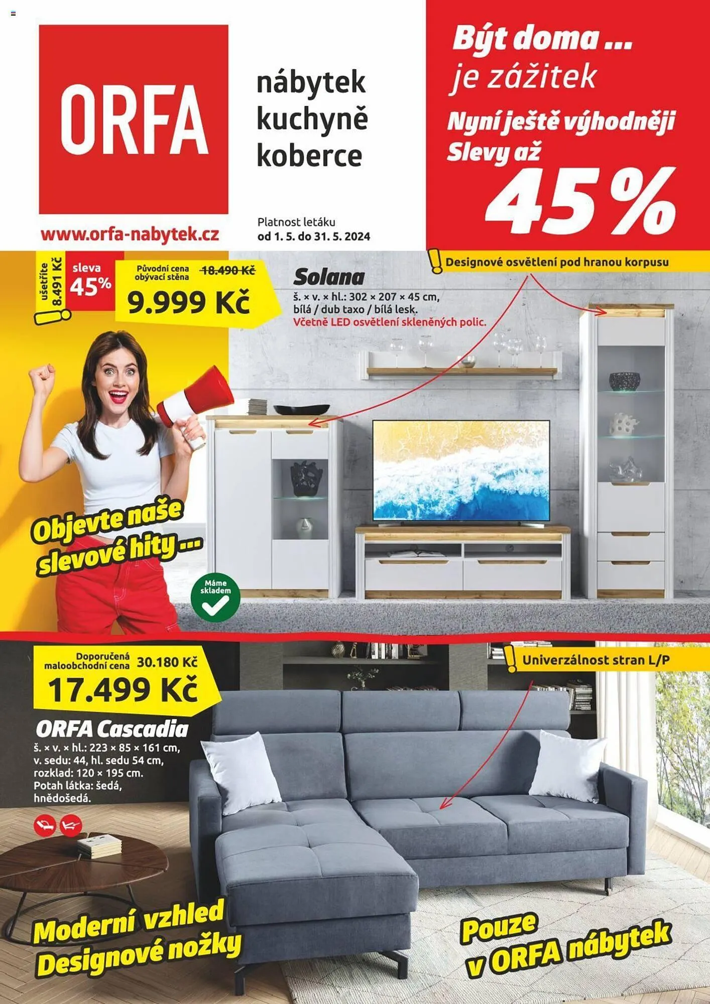 Orfa Nábytek leták - 1