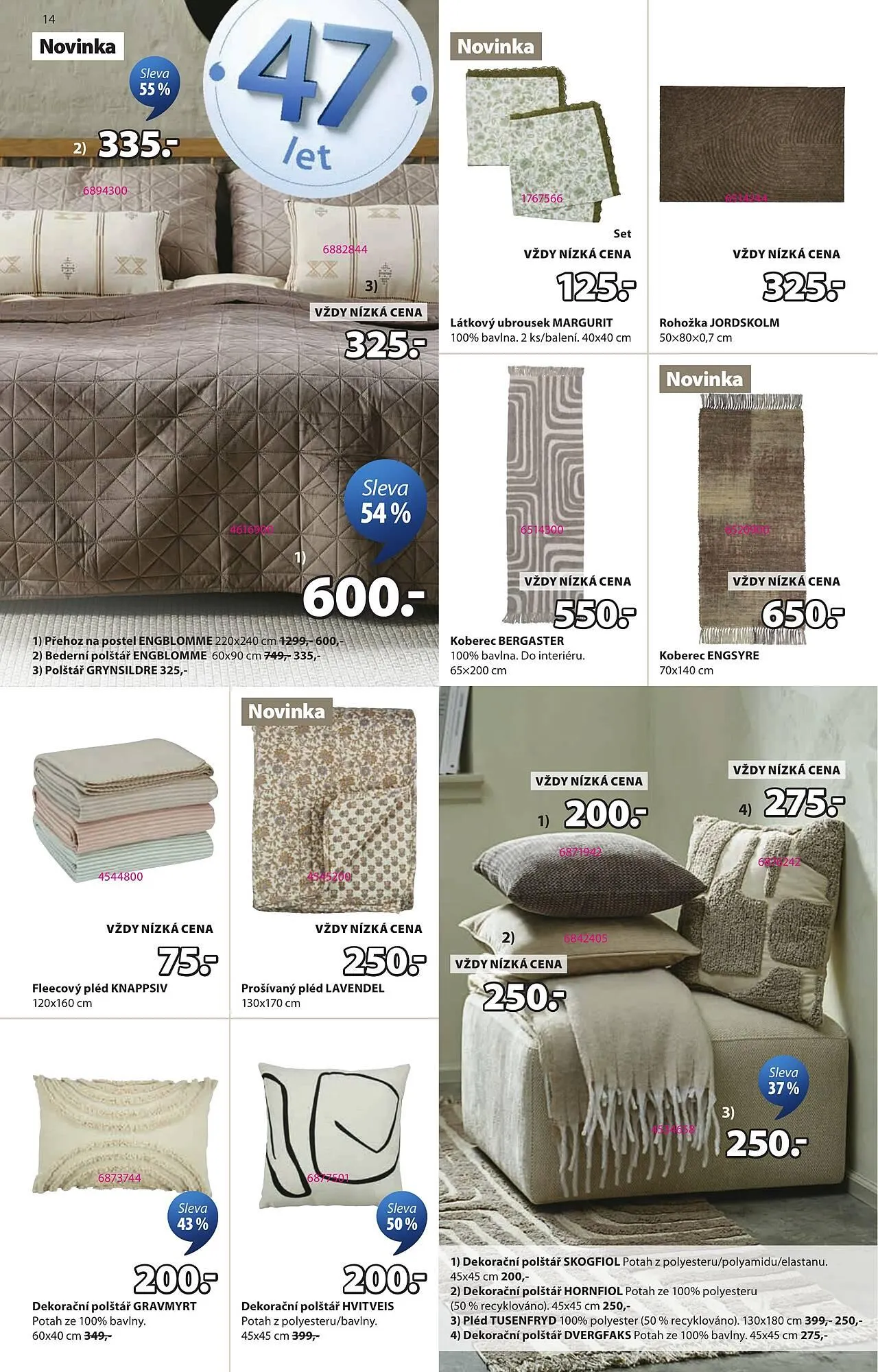 JYSK leták - 11. března 14. dubna 2026 - Page 14