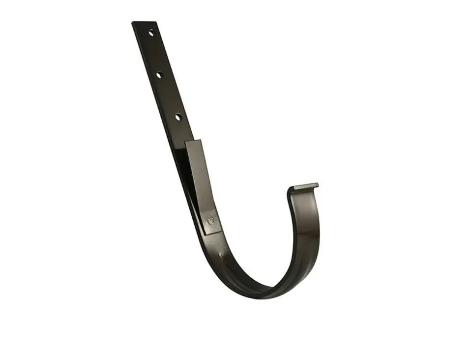 Hák okapový rovný kovový hnědý RG 75