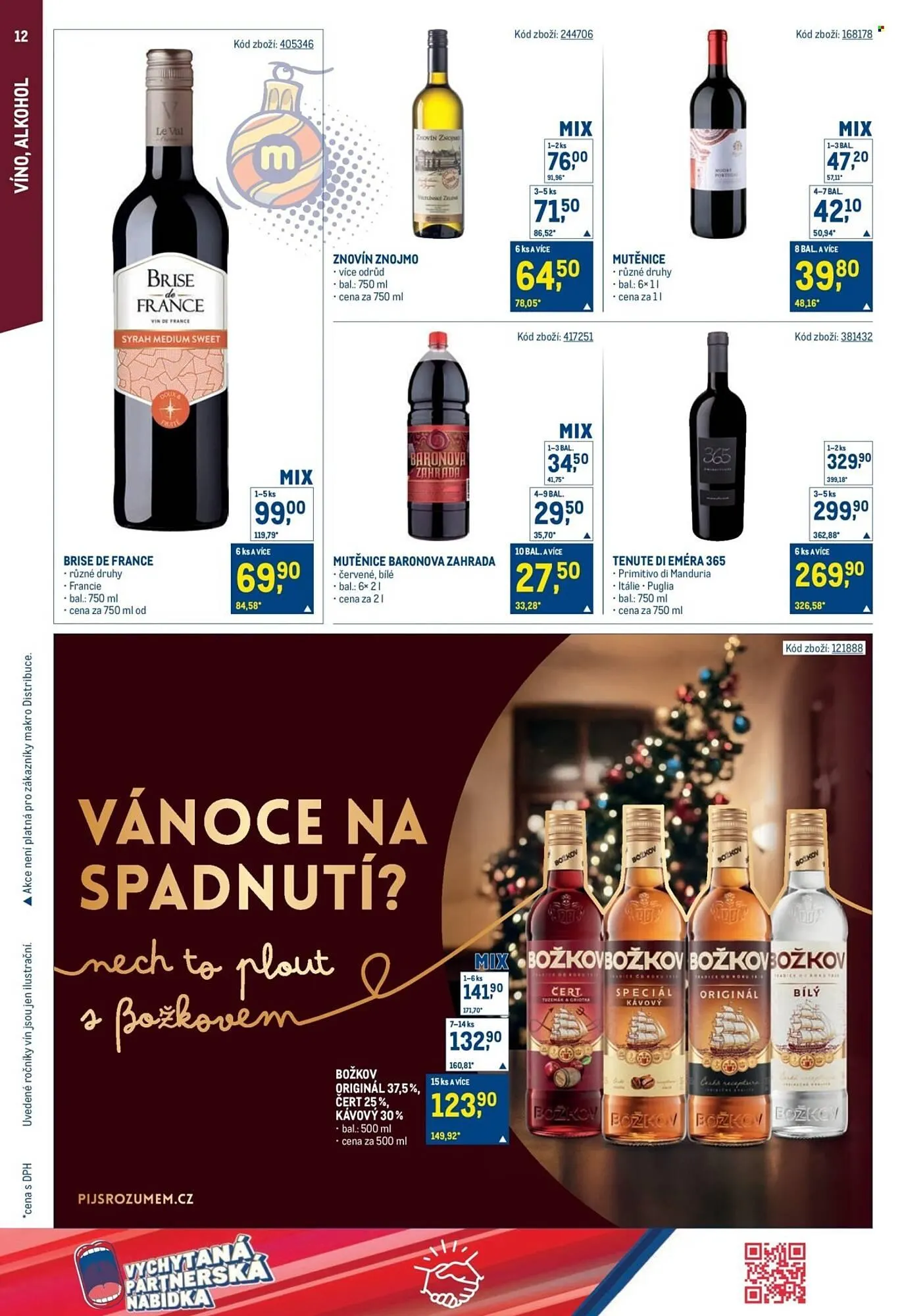 Makro leták - 3. prosince 16. prosince 2025 - Page 12