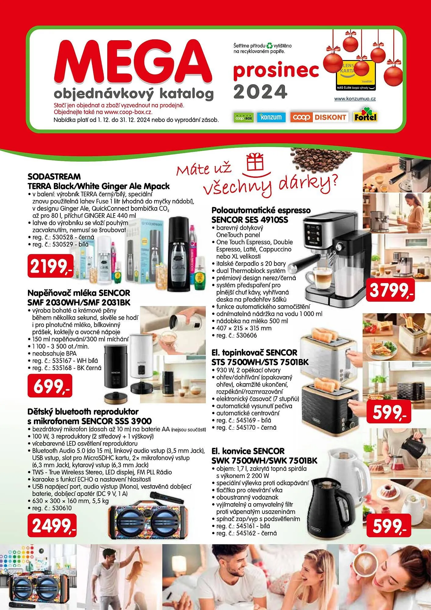 Konzum leták - 1. prosince 31. prosince 2024 - Page 1