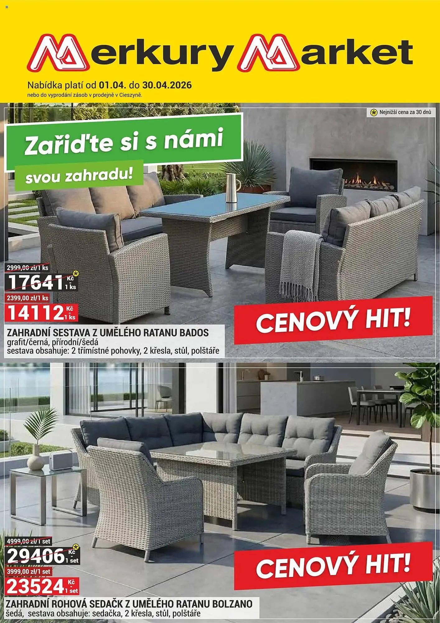 Merkury Market leták - 1. dubna 30. dubna 2026 - Page 1