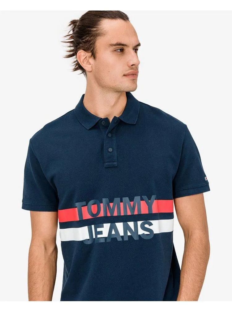 Block Stripe Polo triko Tommy Jeans