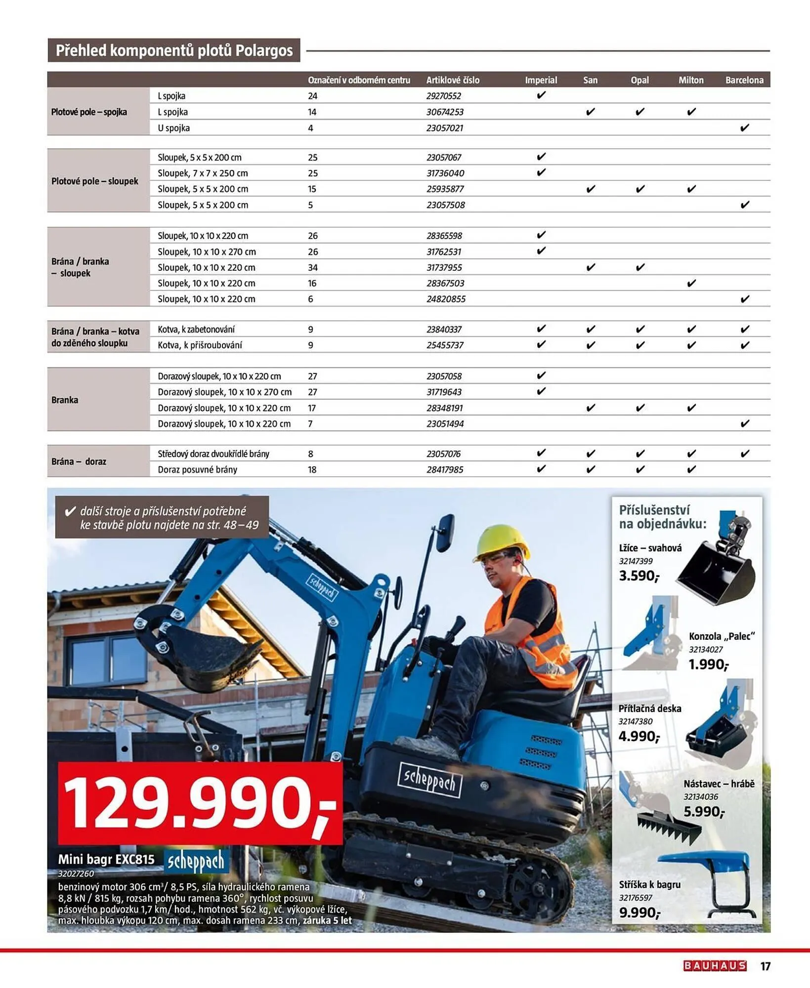Bauhaus leták - 7. března 31. října 2026 - Page 17