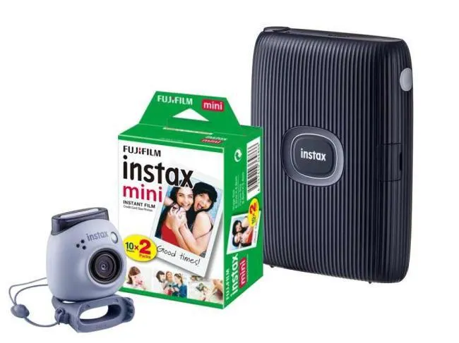 Fujifilm INSTAX Pal, modrý + Mini Link 2 + Mini Colorfilm (2x10ks)