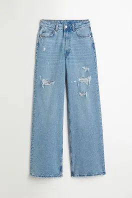 Wide High Jeans