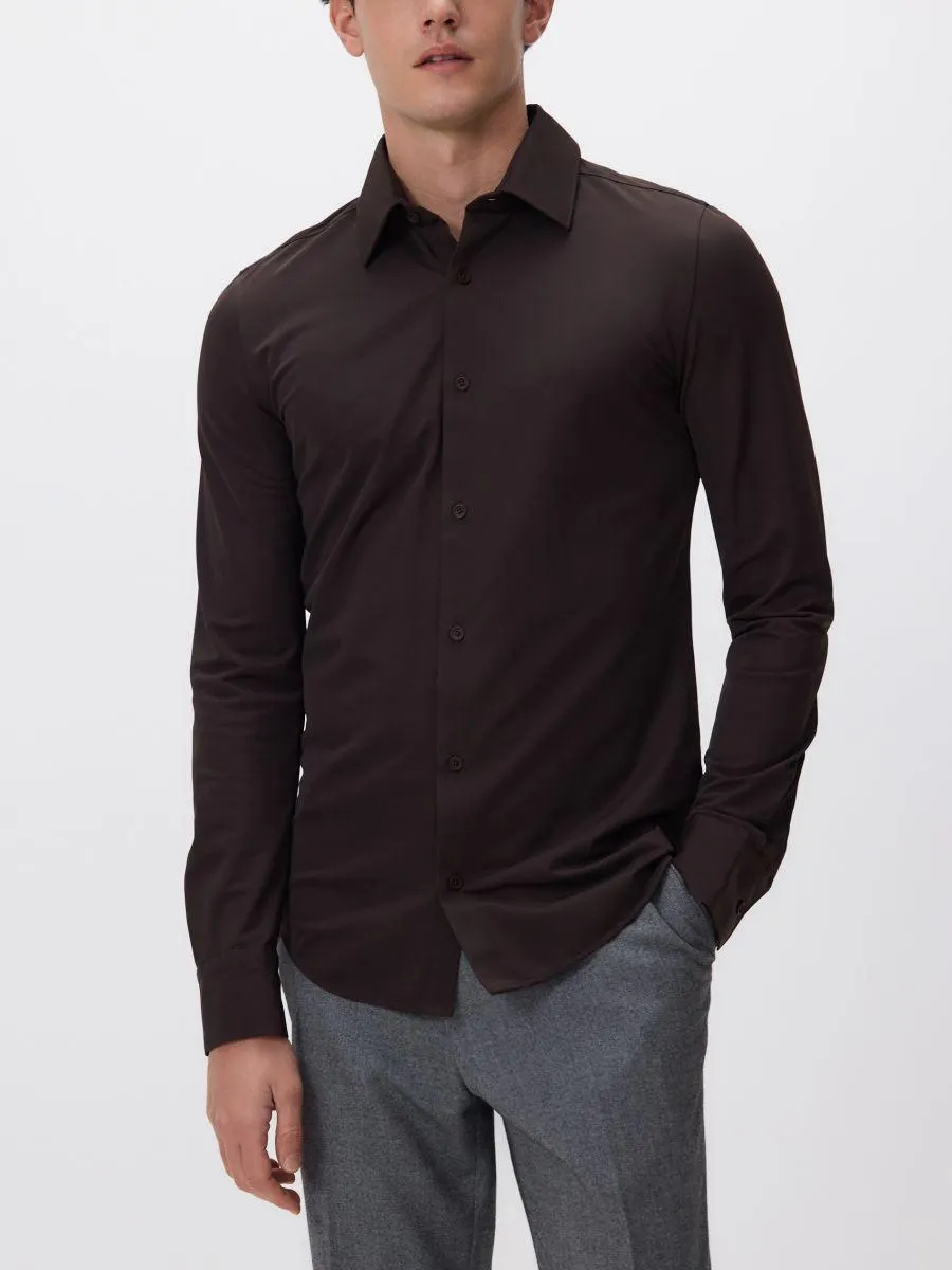 Hladká košile super slim fit