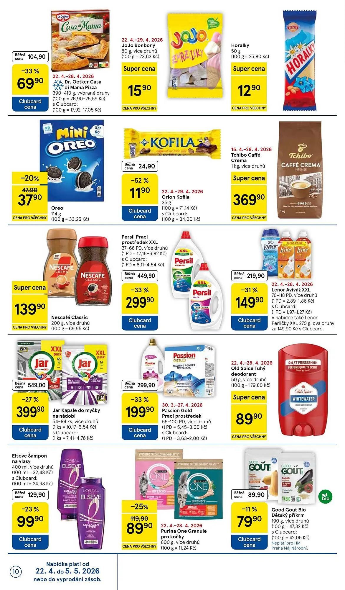 Tesco leták - 22. dubna 28. dubna 2026 - Page 10