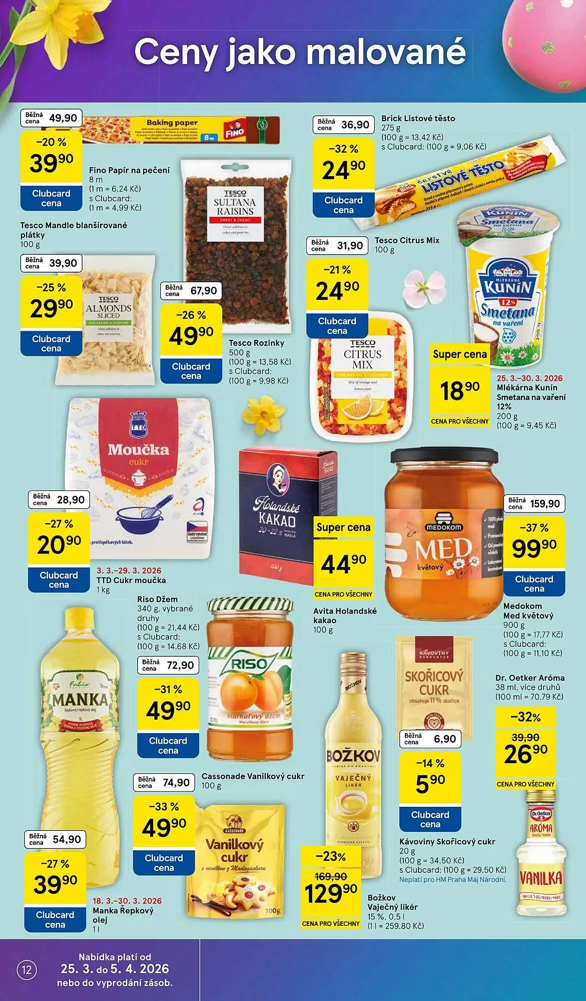 Tesco leták - 25. března 30. března 2026 - Page 12