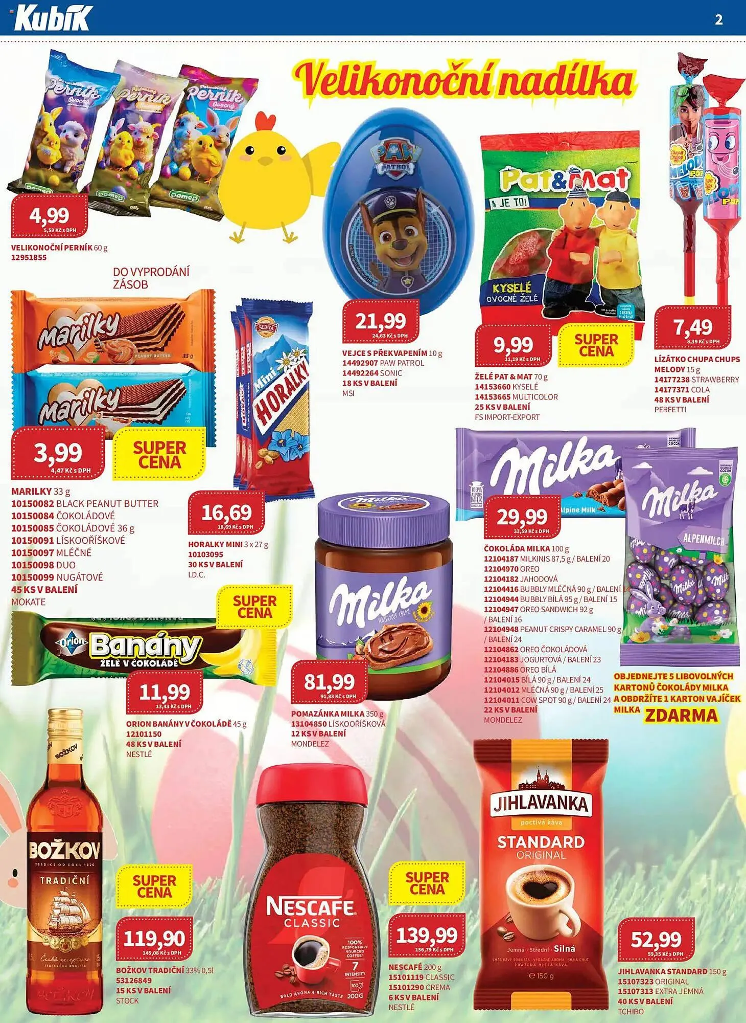 Kubík potraviny leták - 1. března 31. března 2026 - Page 2