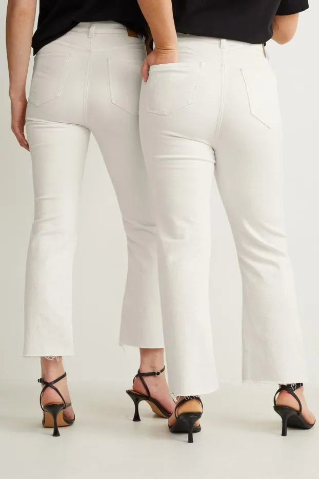 Flared jeans - high waist