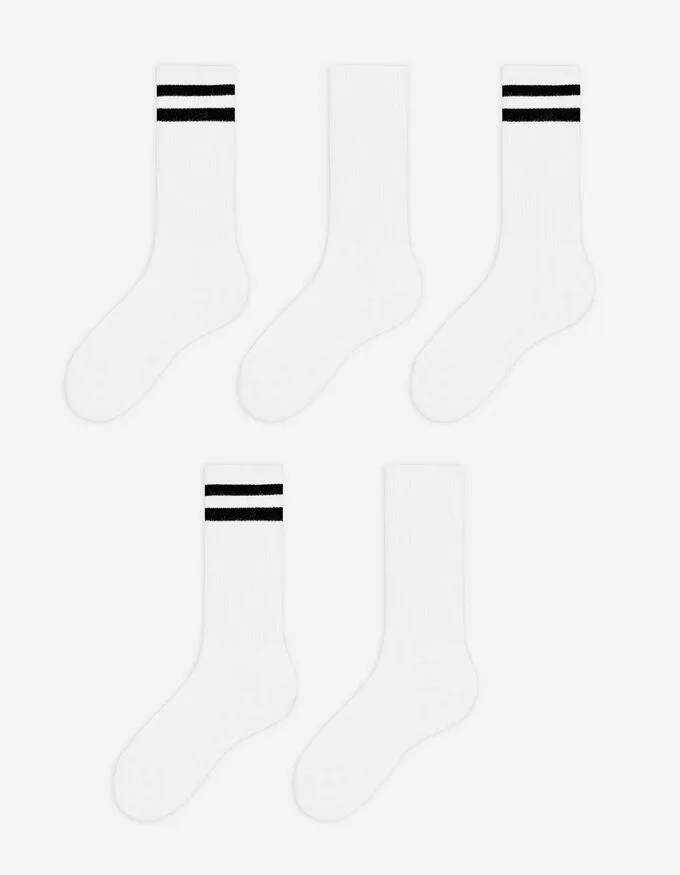 Tenisové ponožky - 5 ks v balení