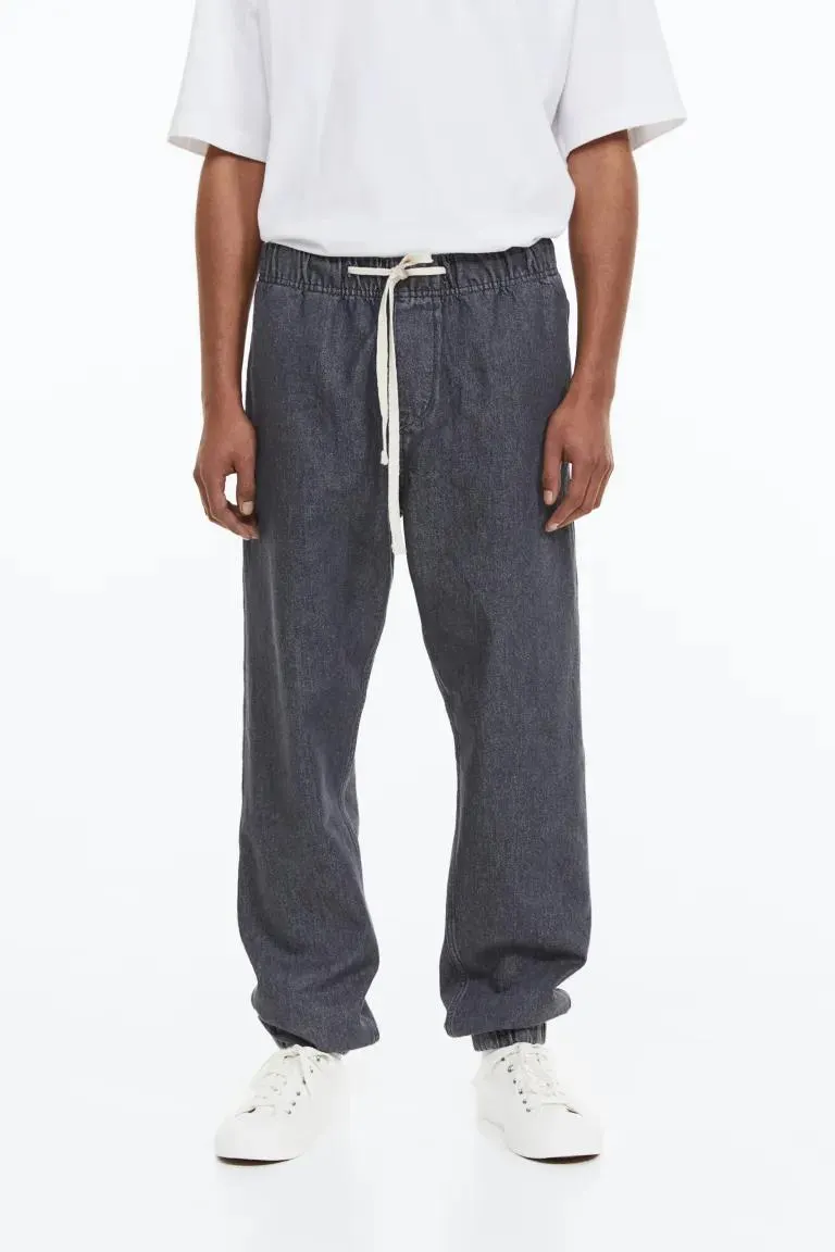 Džínové kalhoty jogger Relaxed