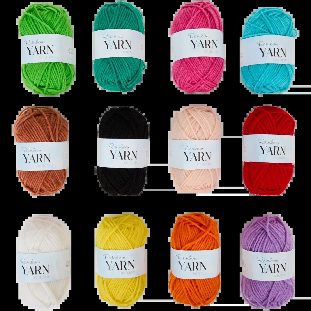 Barevné příze Alison & Mae