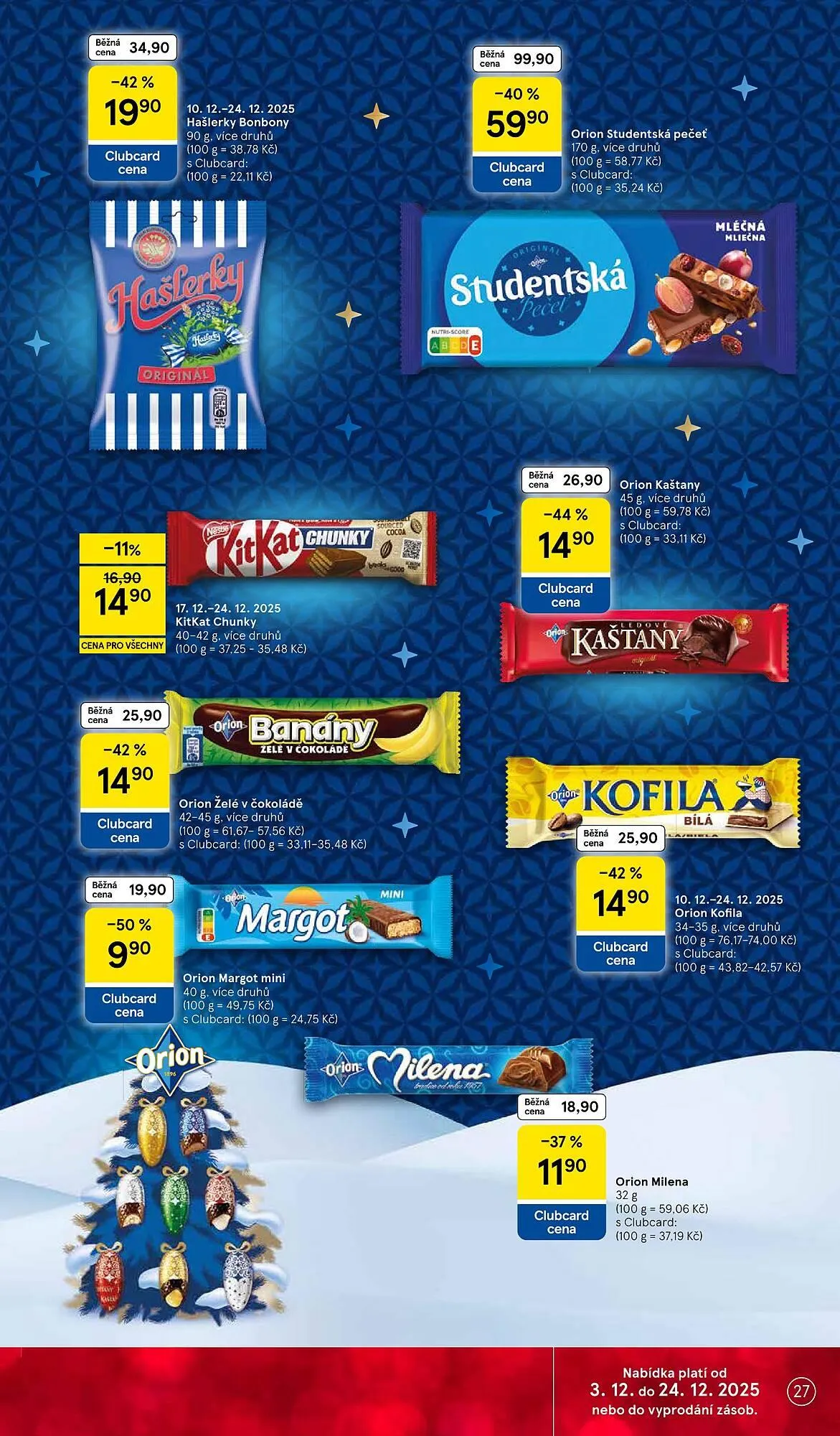 Tesco leták - 17. prosince 24. prosince 2025 - Page 27