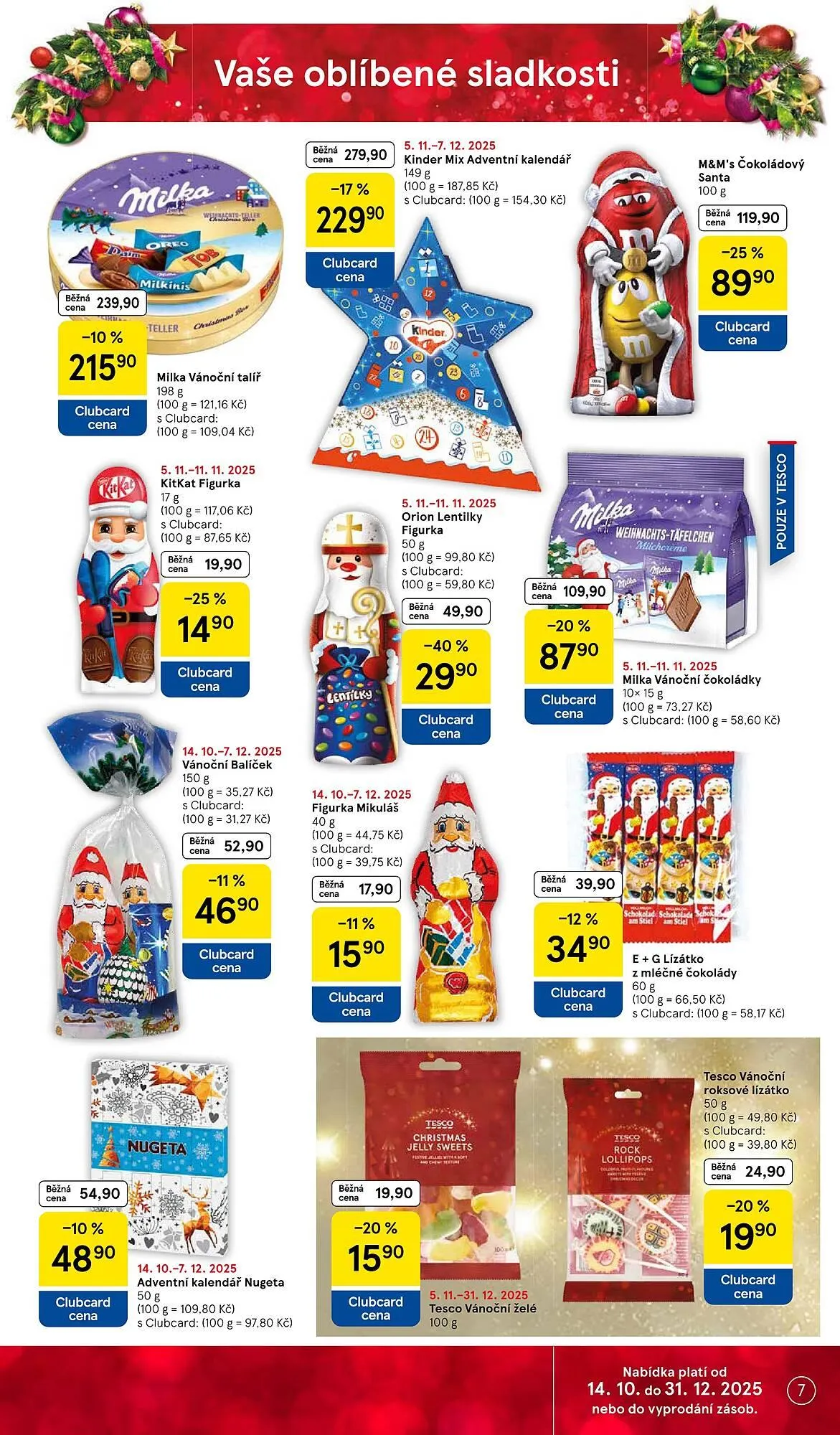 Tesco leták - 5. listopadu 11. listopadu 2025 - Page 7