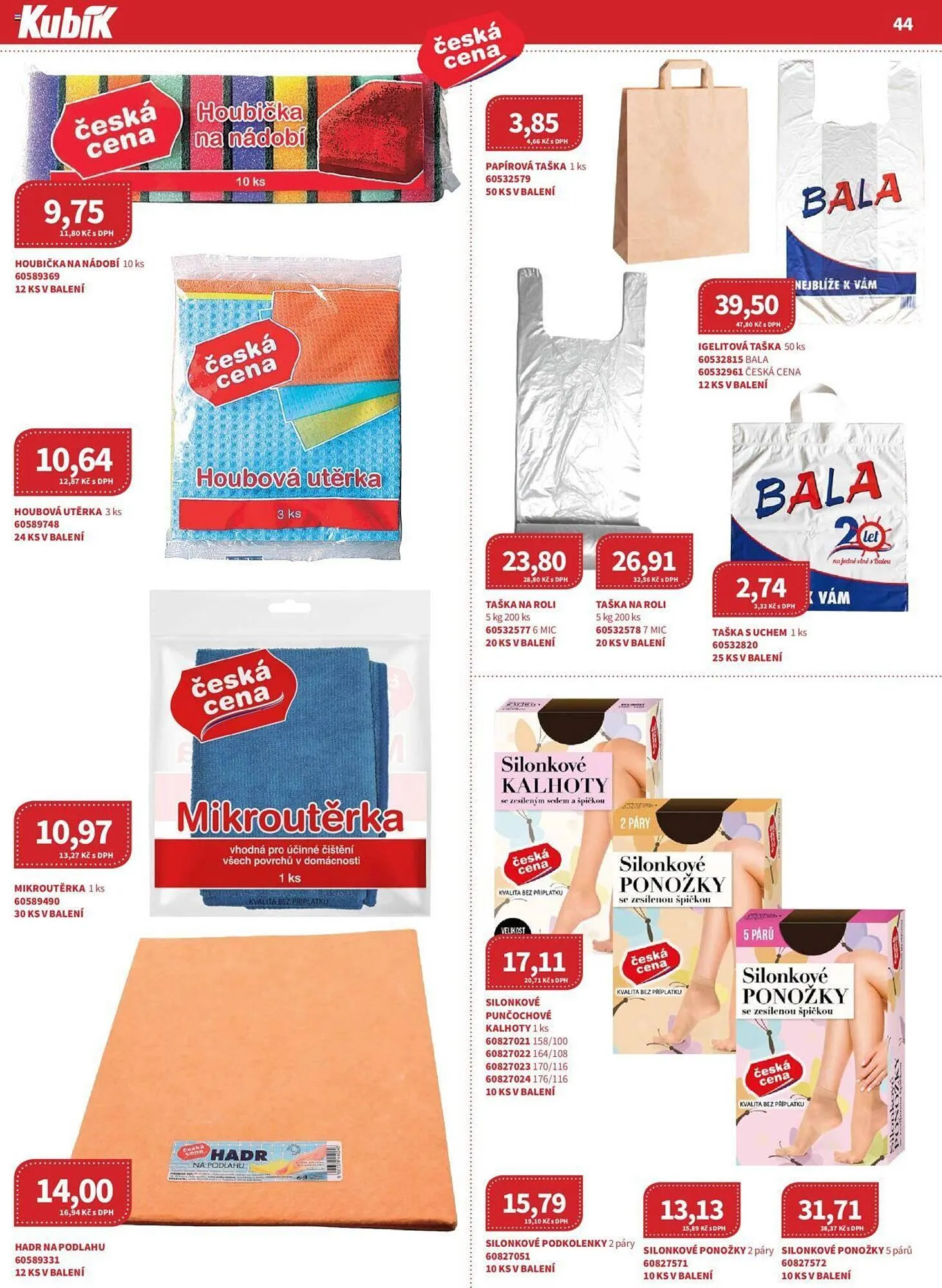 Kubík potraviny leták - 1. června 30. června 2024 - Page 44