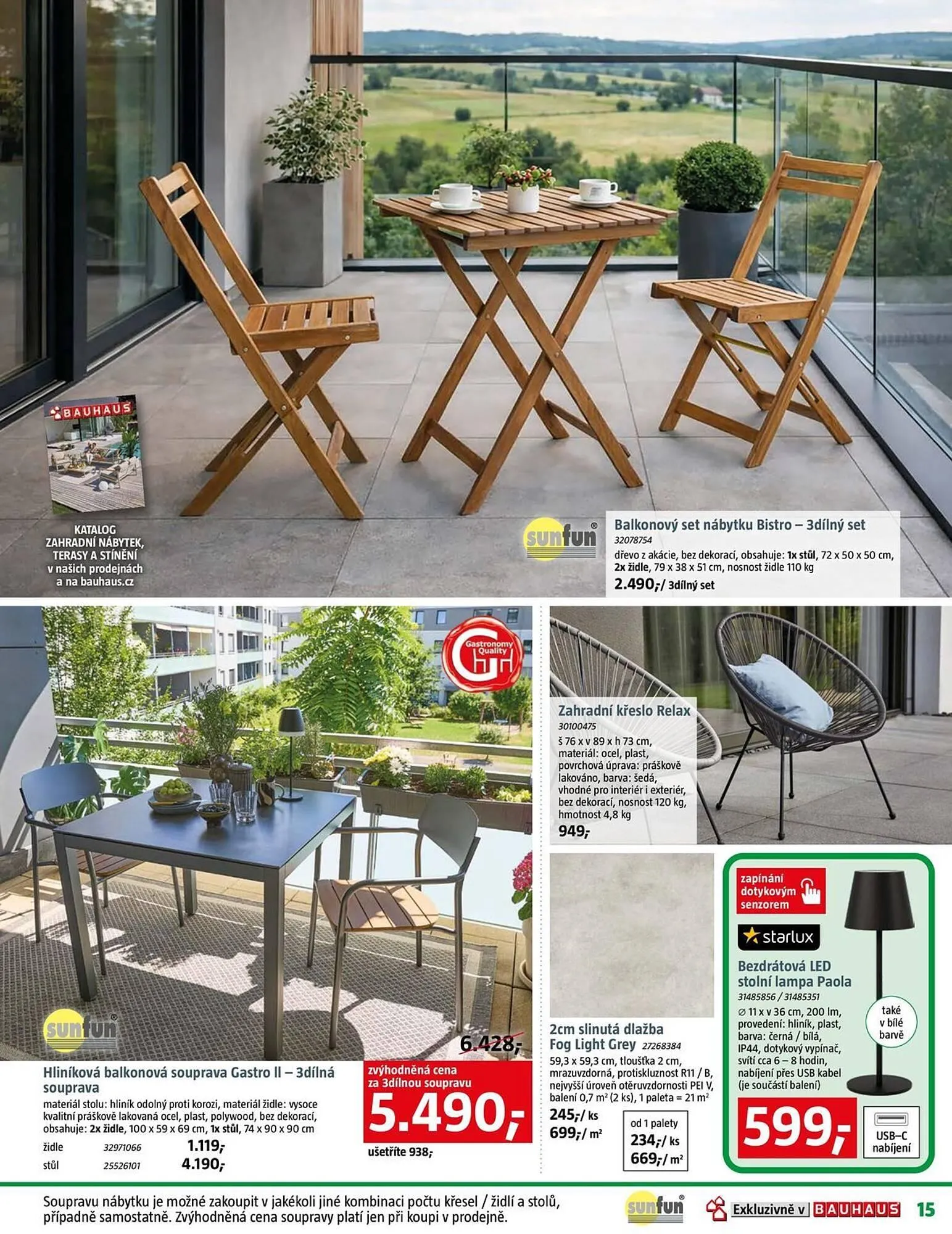 Bauhaus leták - 20. března 16. dubna 2026 - Page 15