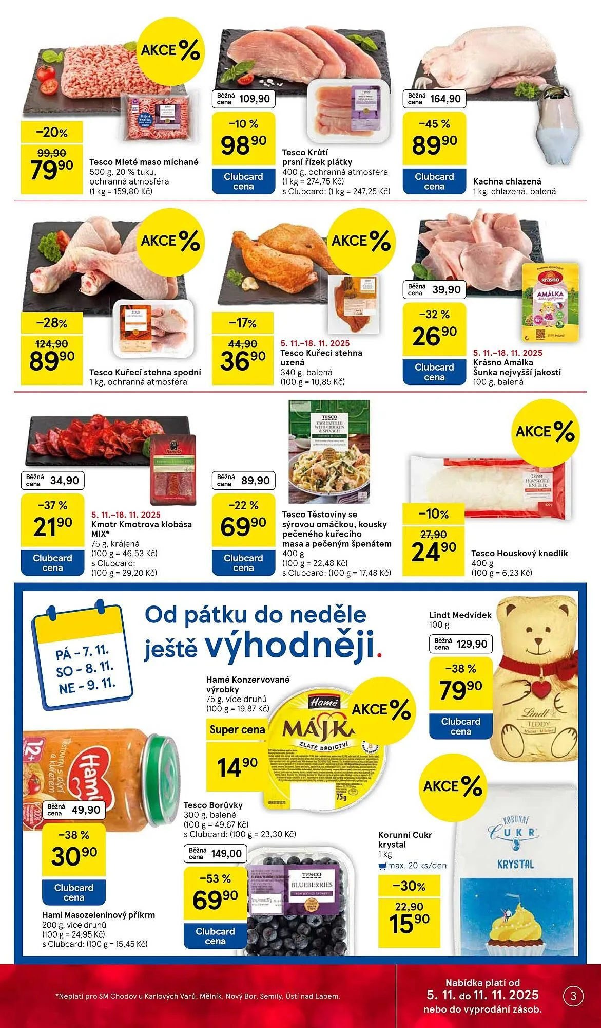 Tesco leták - 5. listopadu 11. listopadu 2025 - Page 3