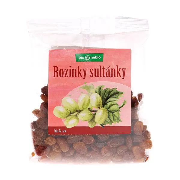 Rozinky sultánky 150 g BIO BIO NEBIO