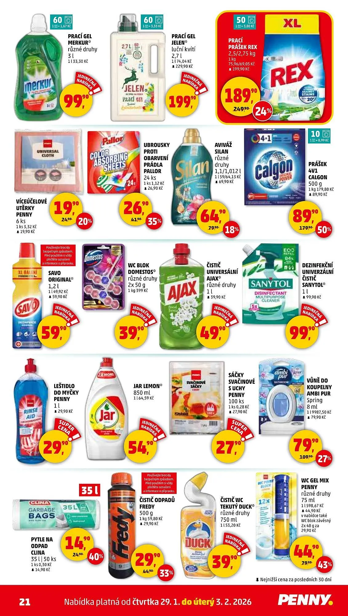 Penny Market leták - 29. ledna 3. února 2026 - Page 21
