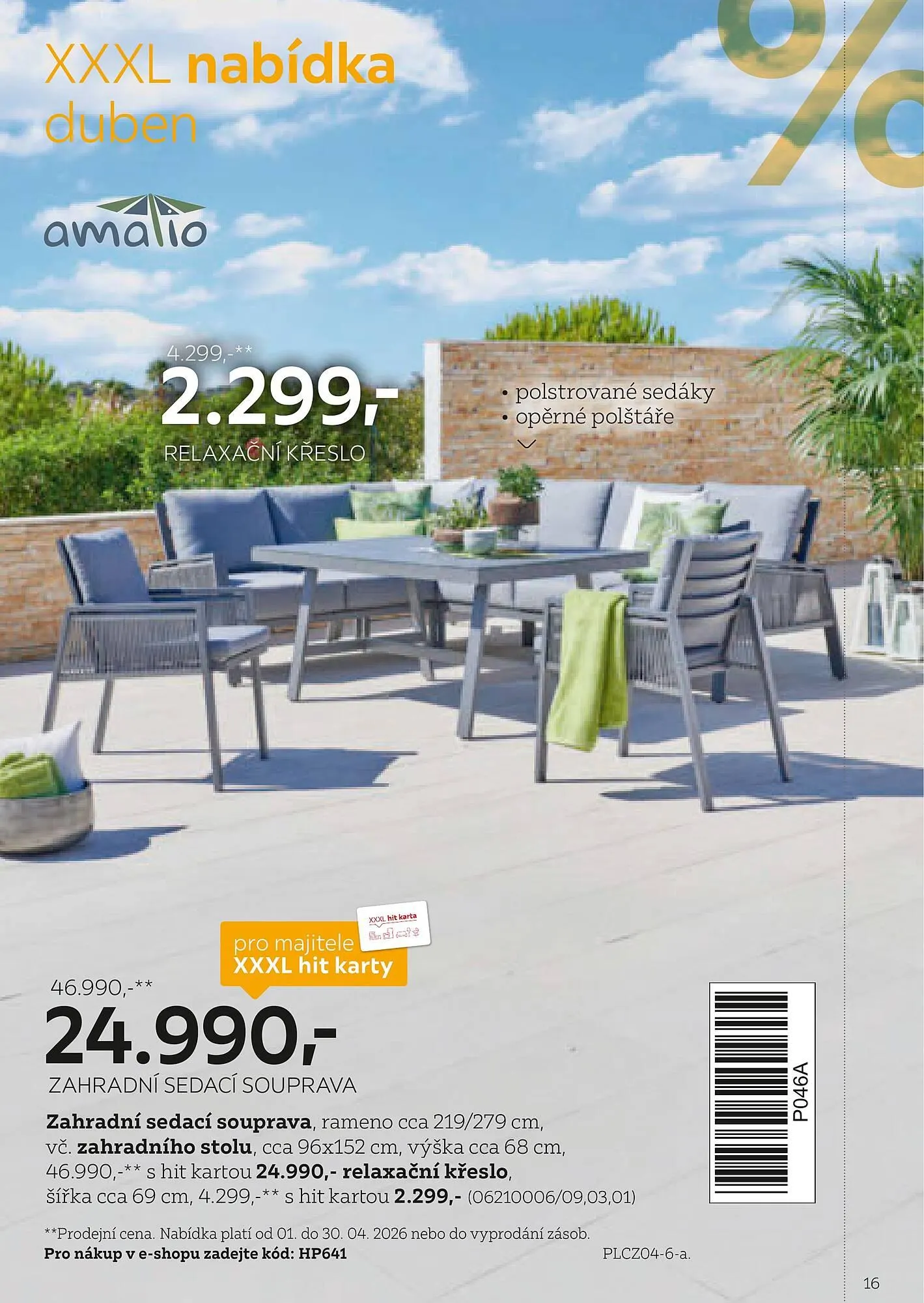 XXXLutz leták - 1. března 31. července 2026 - Page 16