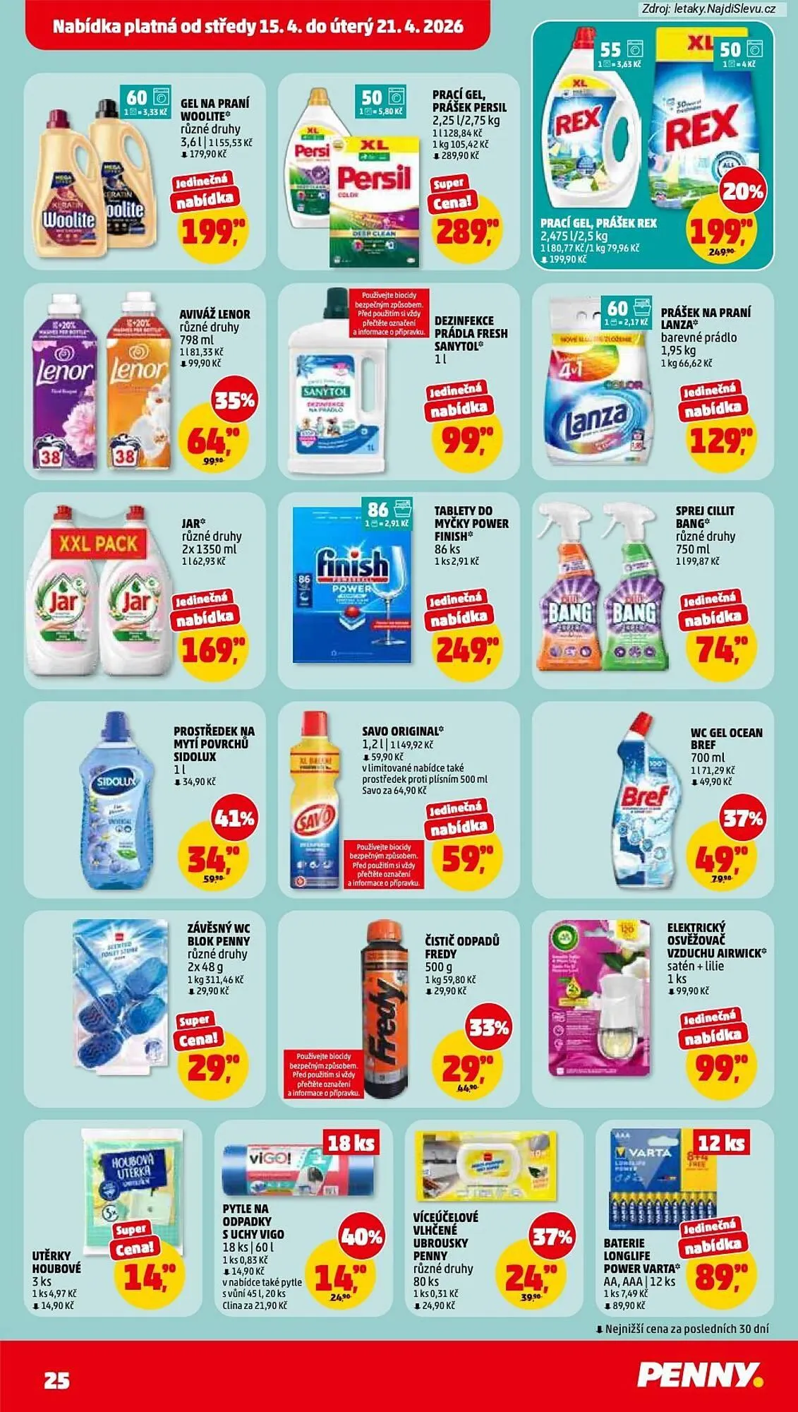 Penny Market leták - 15. dubna 21. dubna 2026 - Page 25