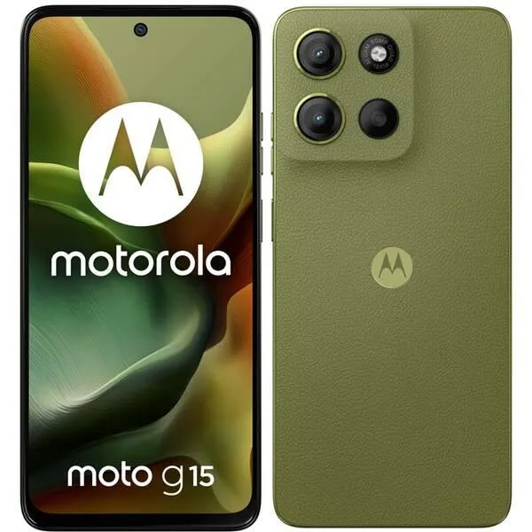 Mobilní telefon Motorola Moto G15 8 GB / 512 GB (PB6E0037RO) zelený