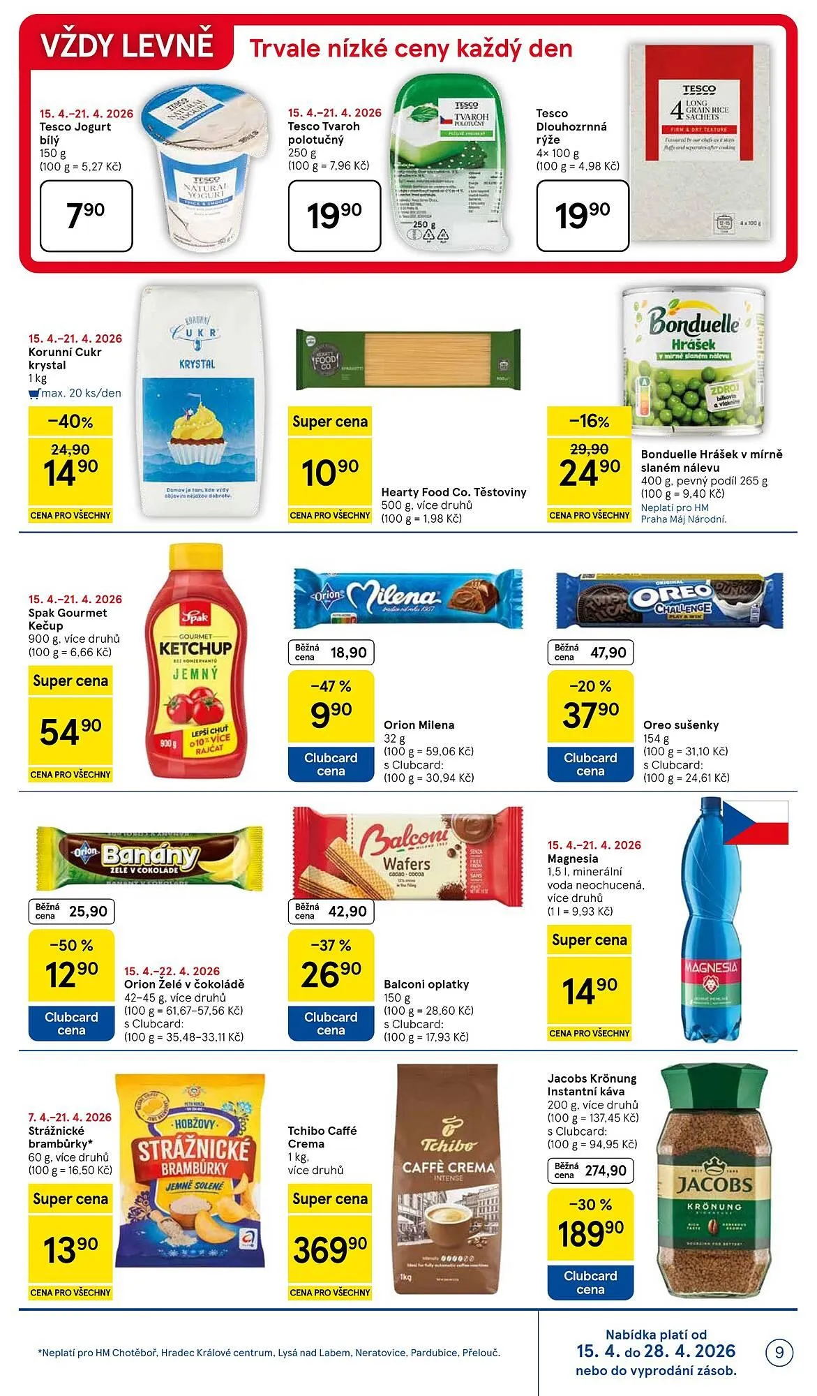 Tesco leták - 15. dubna 21. dubna 2026 - Page 9