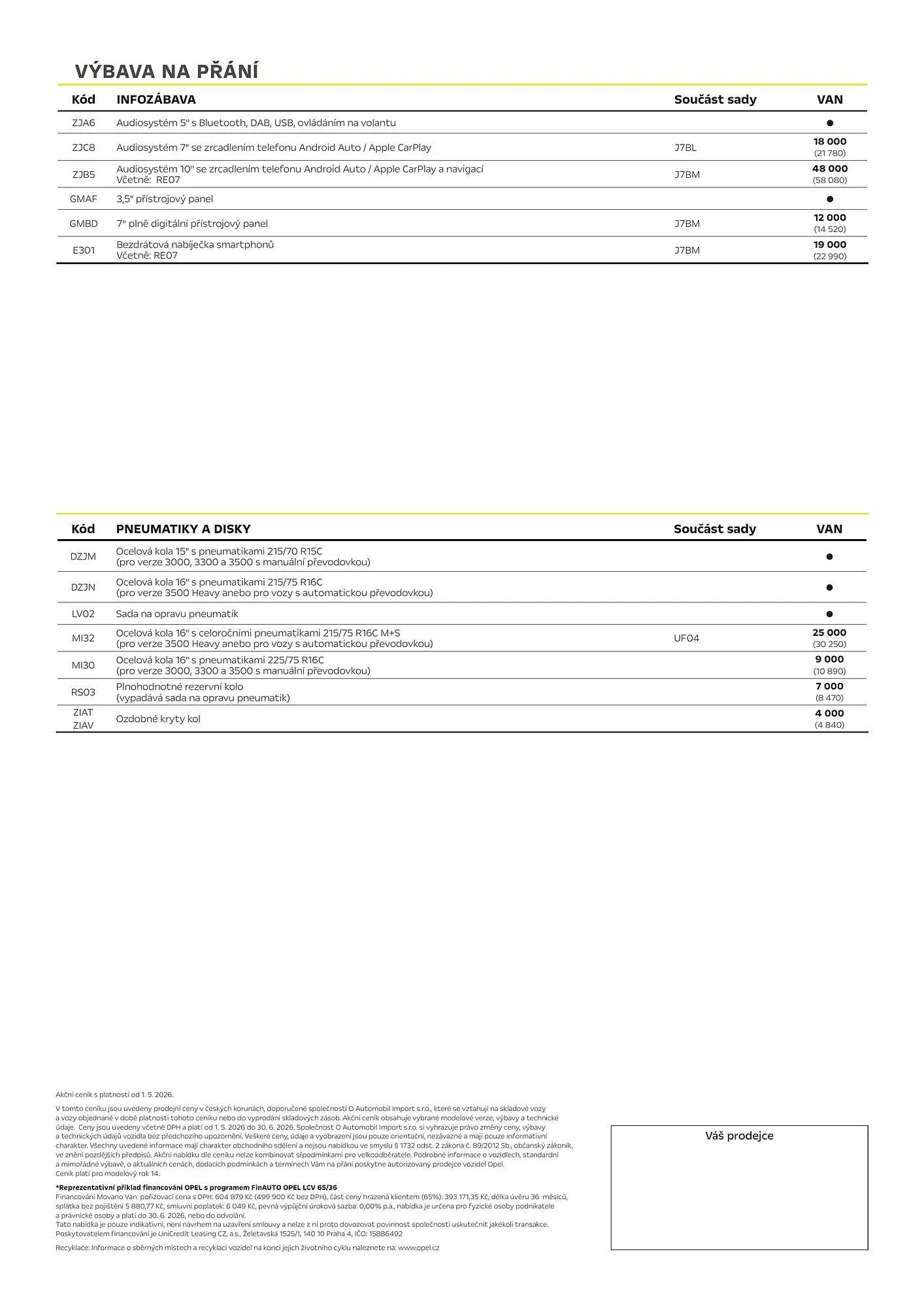 Opel leták - 1. května 31. srpna 2026 - Page 5