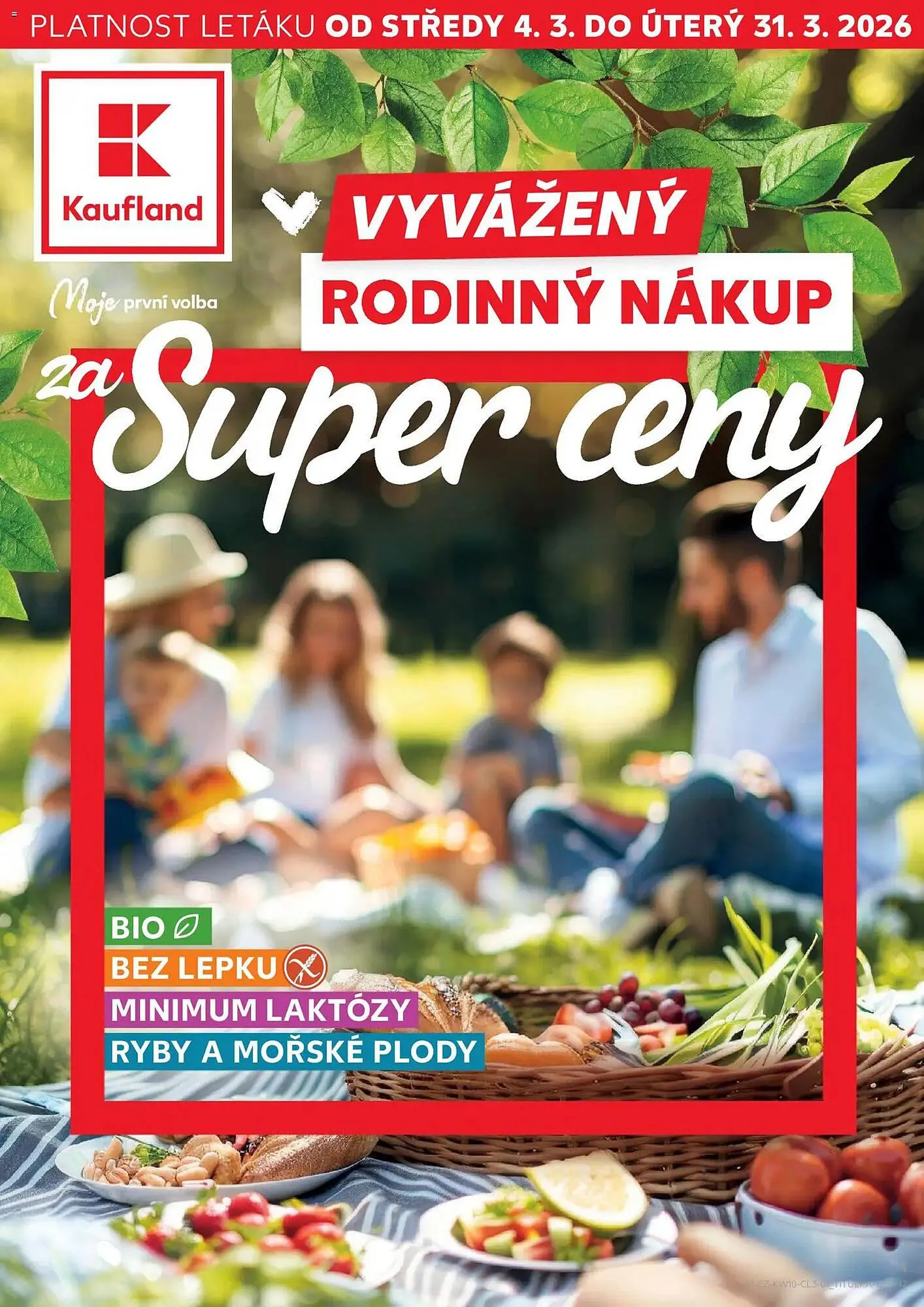 Kaufland leták - 4. března 31. března 2026 - Page 1