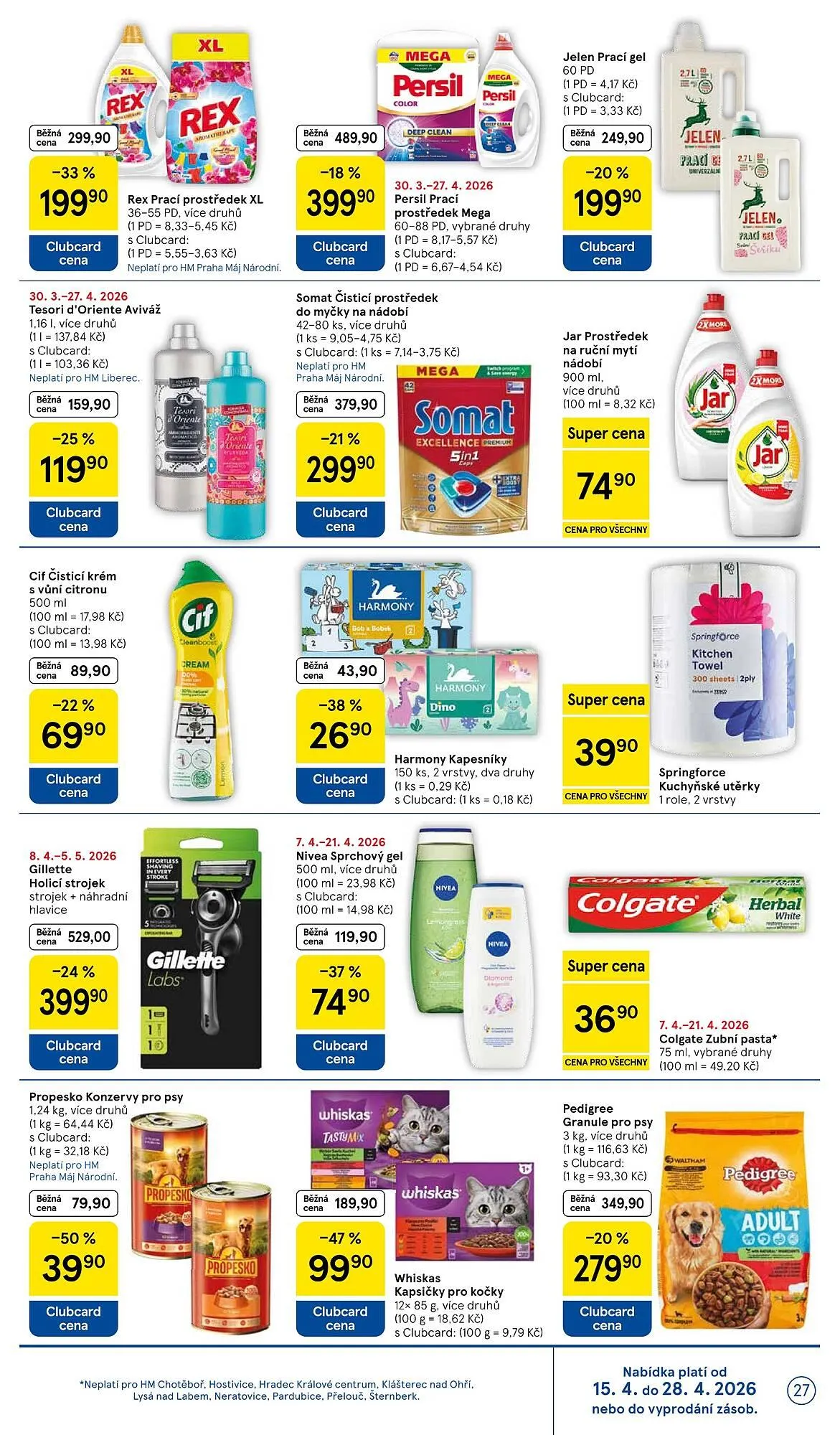 Tesco leták - 15. dubna 21. dubna 2026 - Page 27