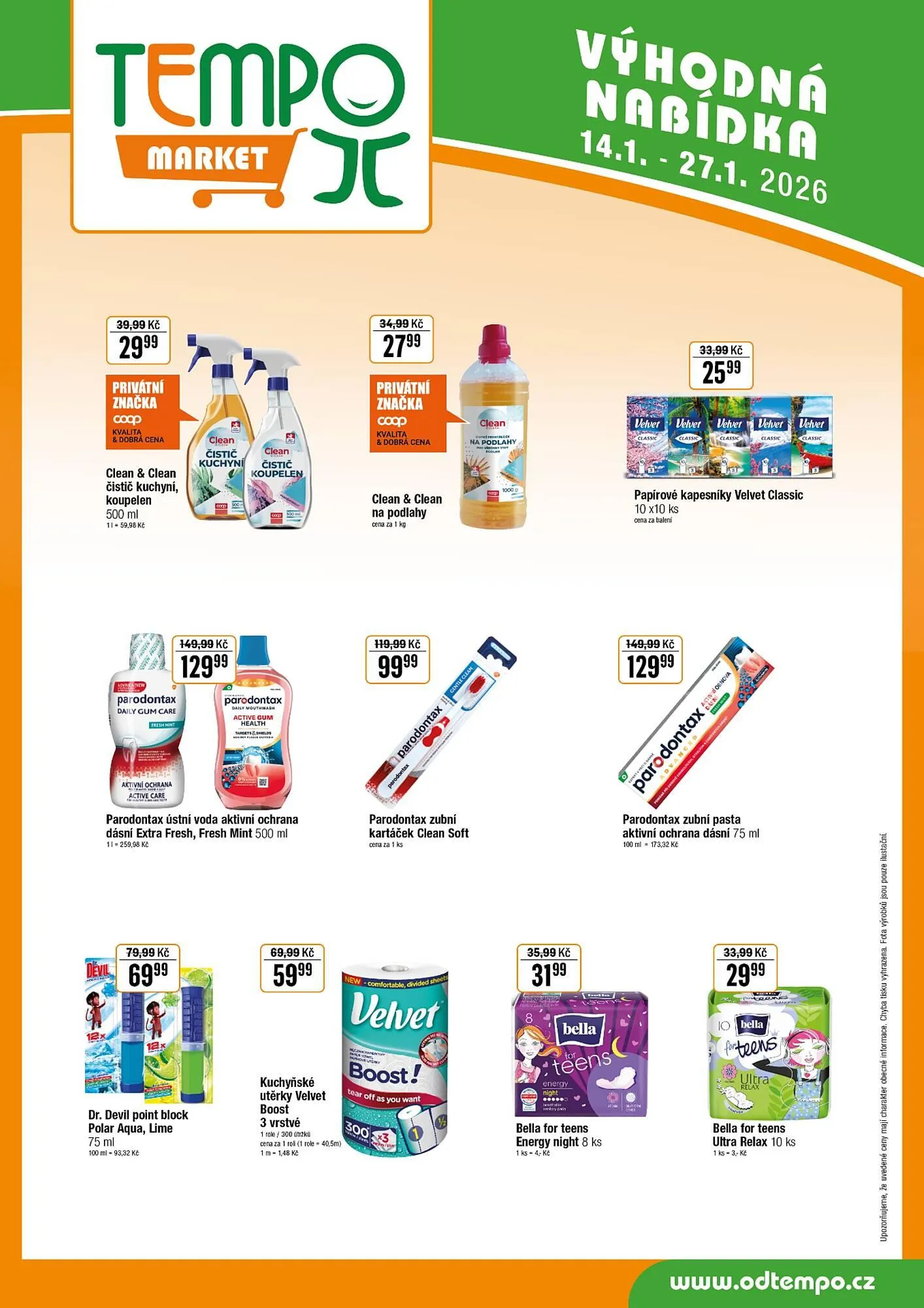 TEMPO leták - 14. ledna 27. ledna 2026 - Page 10