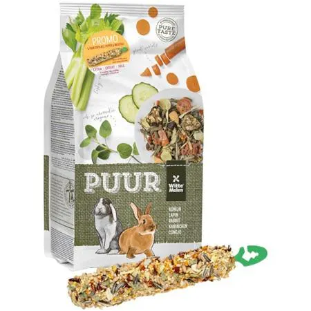 PUUR rabbit - králík 2 kg+pamlsek uvnitř ZDARMA