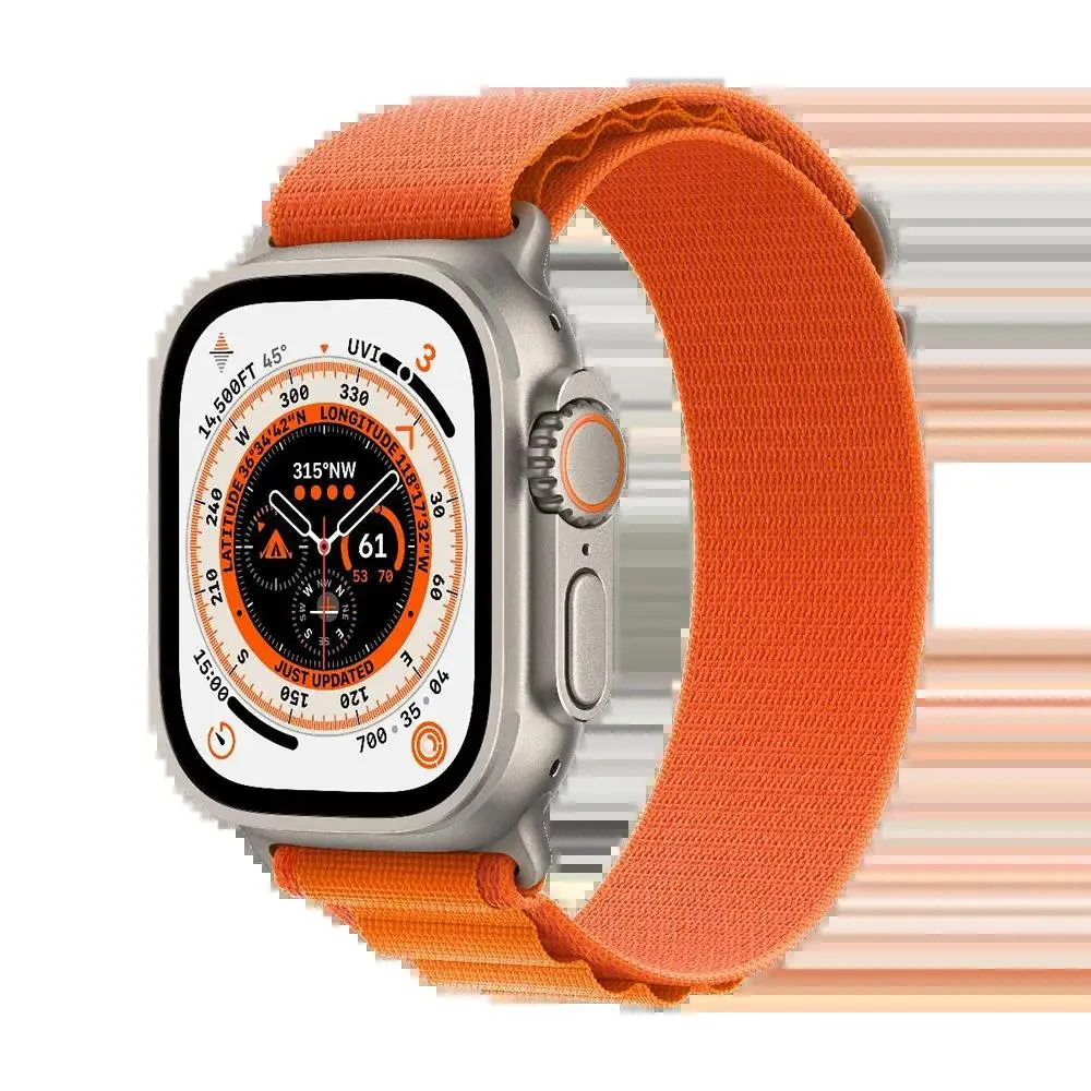 Apple Watch Ultra GPS - 49 mm - M orange alpine loop