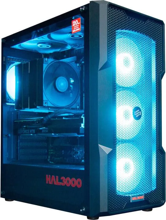 HAL3000 Alfa Gamer Ultimate (RTX 4070 Ti), černá