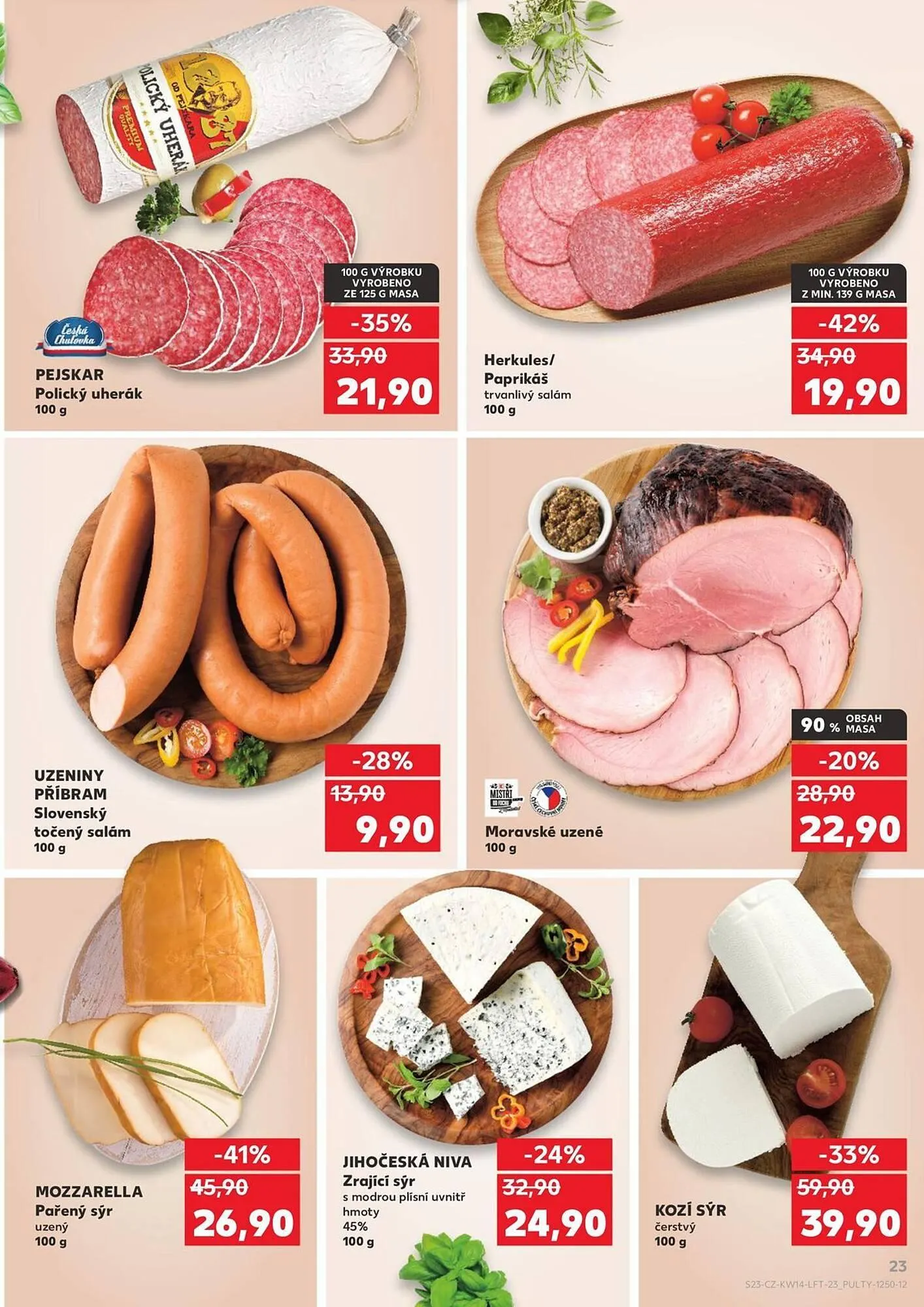 Kaufland leták - 1. dubna 7. dubna 2026 - Page 23