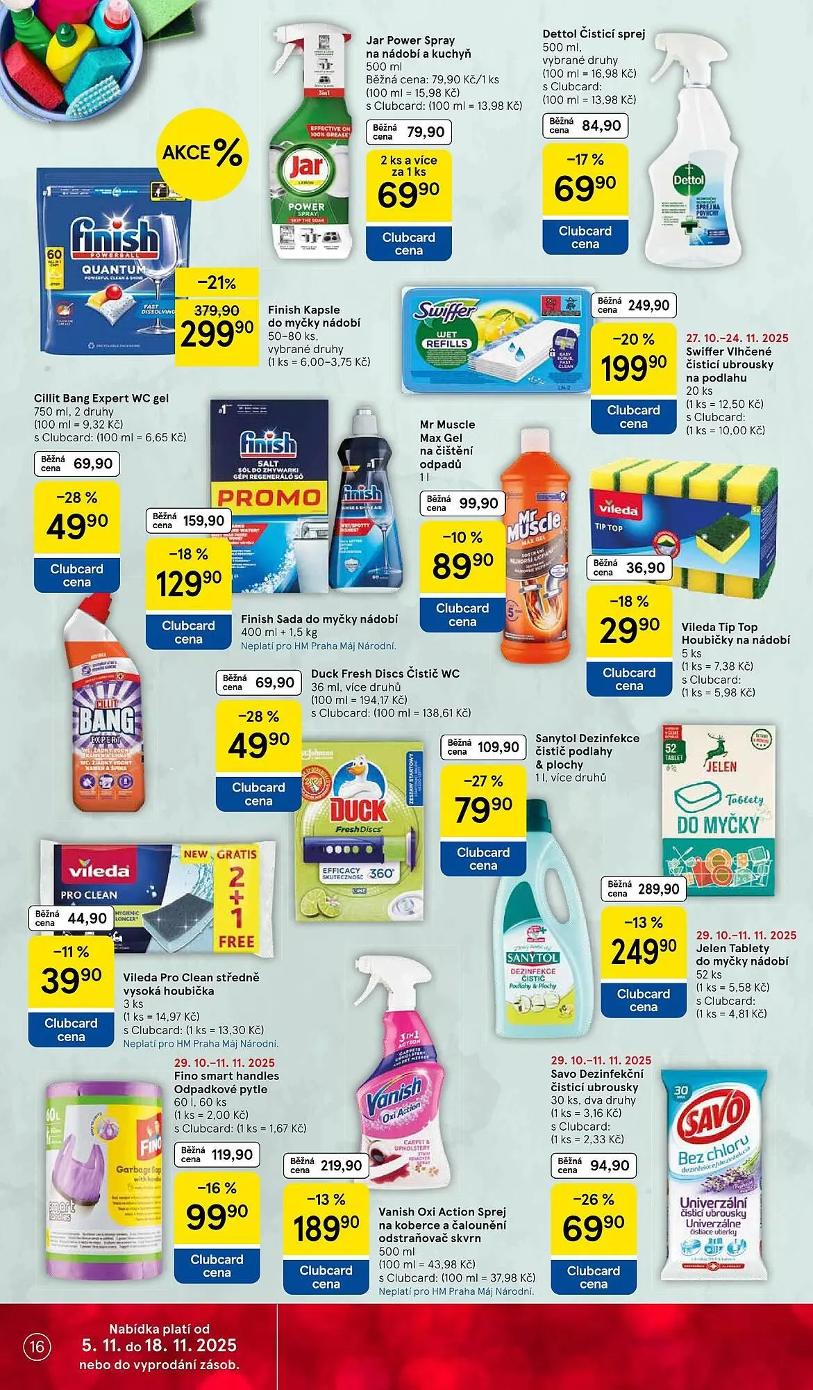 Tesco leták - 5. listopadu 11. listopadu 2025 - Page 16