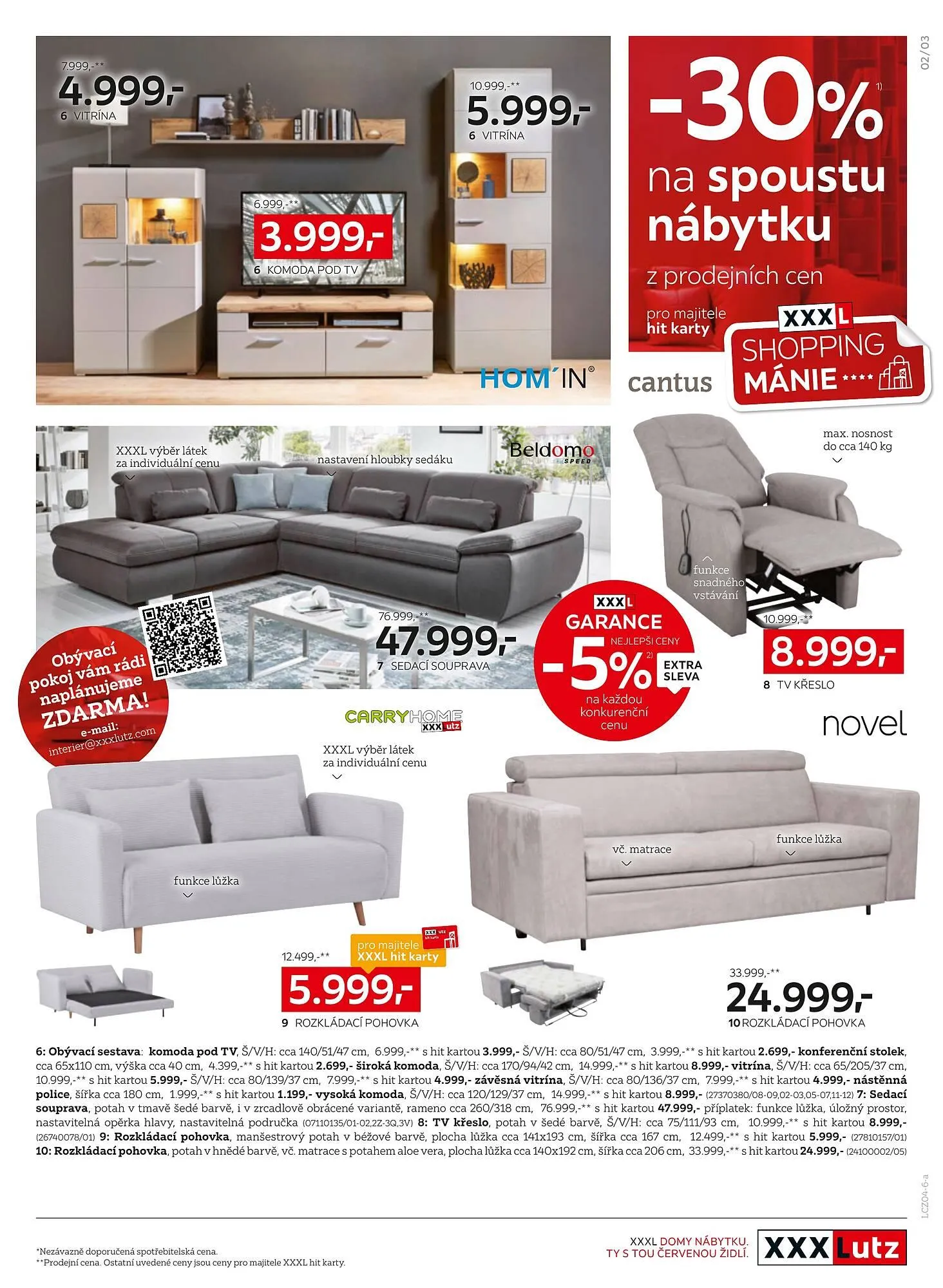 XXXLutz leták - 7. dubna 19. dubna 2026 - Page 3