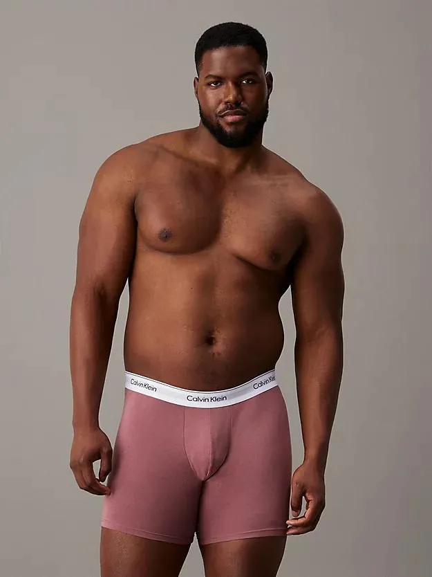 3-pack grote maat boxers lang - Modern Cotton