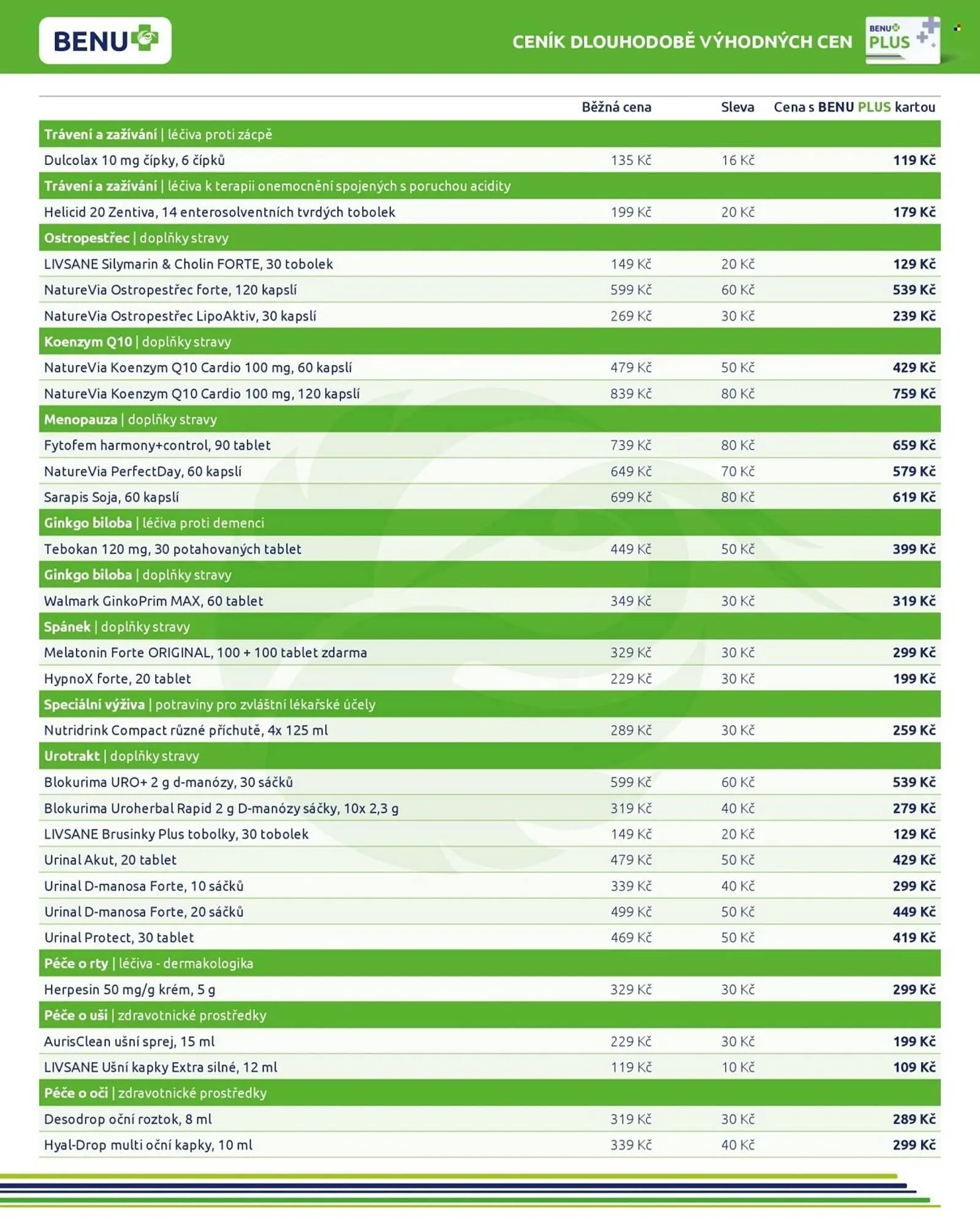 Benu leták - 1. listopadu 30. listopadu 2025 - Page 4