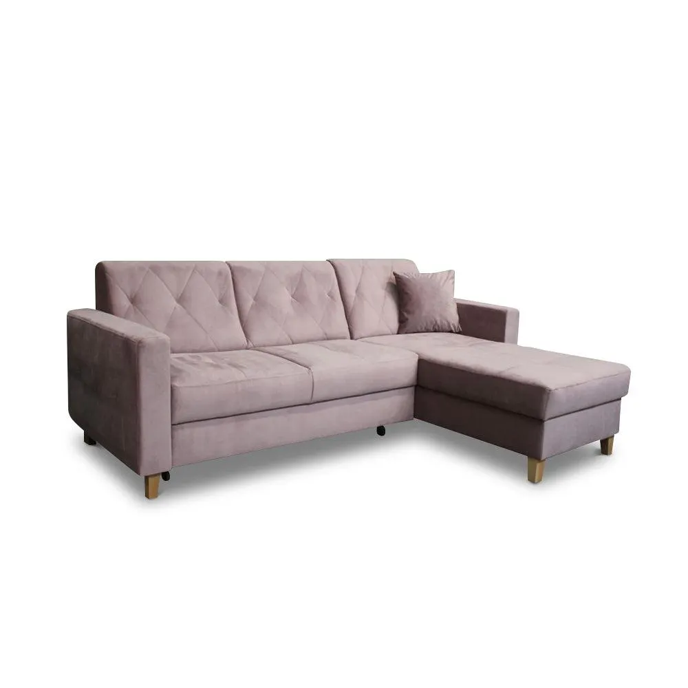 Rohová sedačka rozkládací Vision pravý roh - Kronos 27